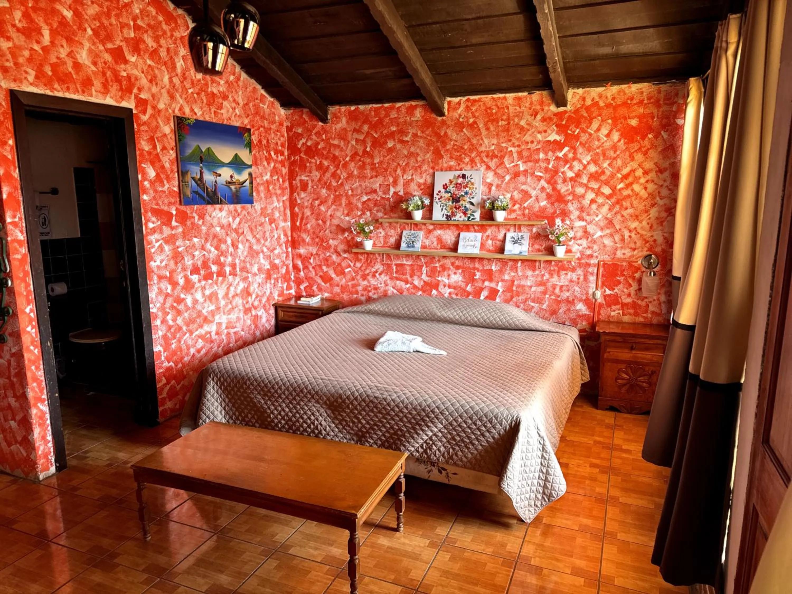 Bed in Hotel Hanna Resort