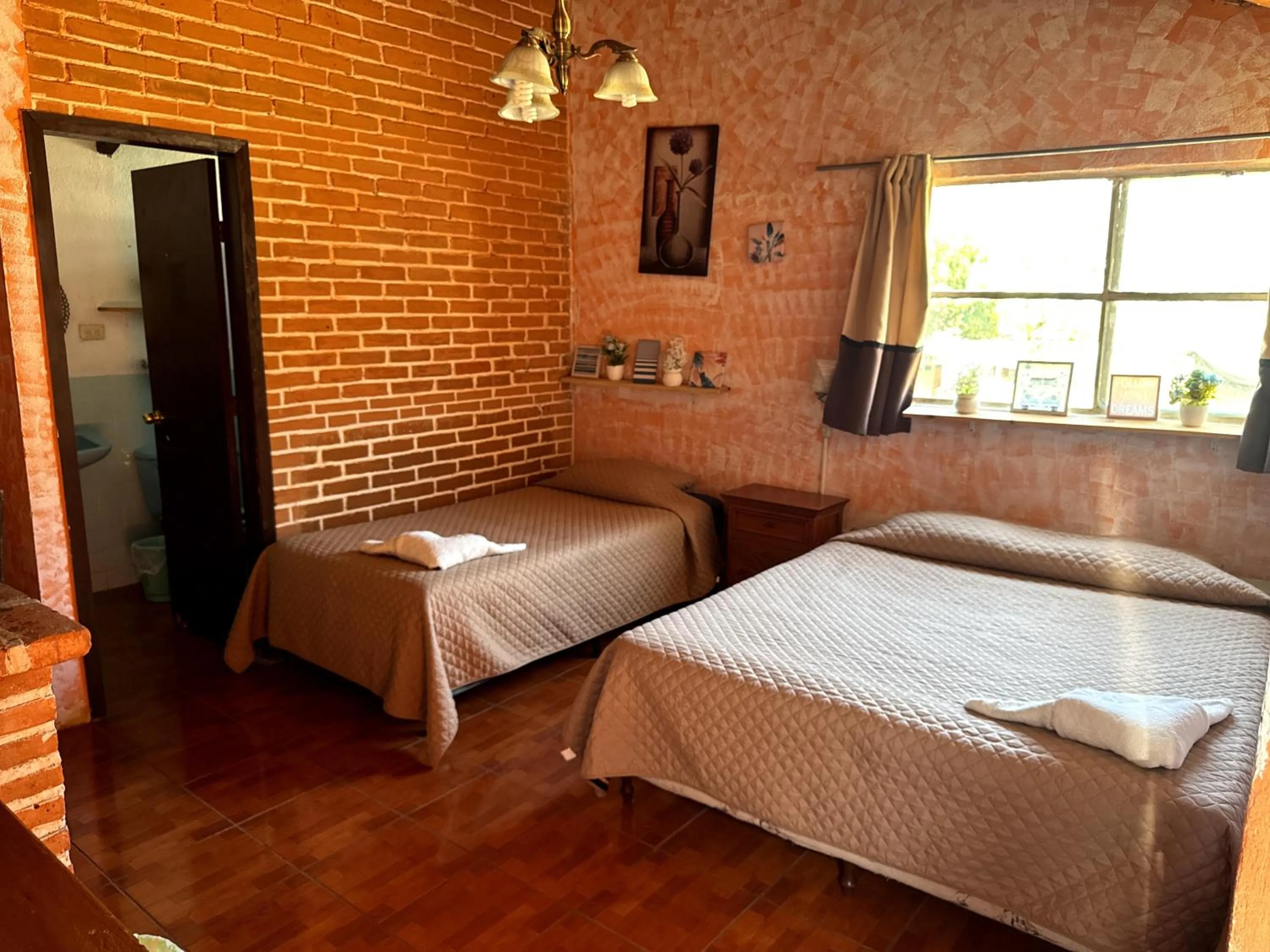 Bed in Hotel Hanna Resort