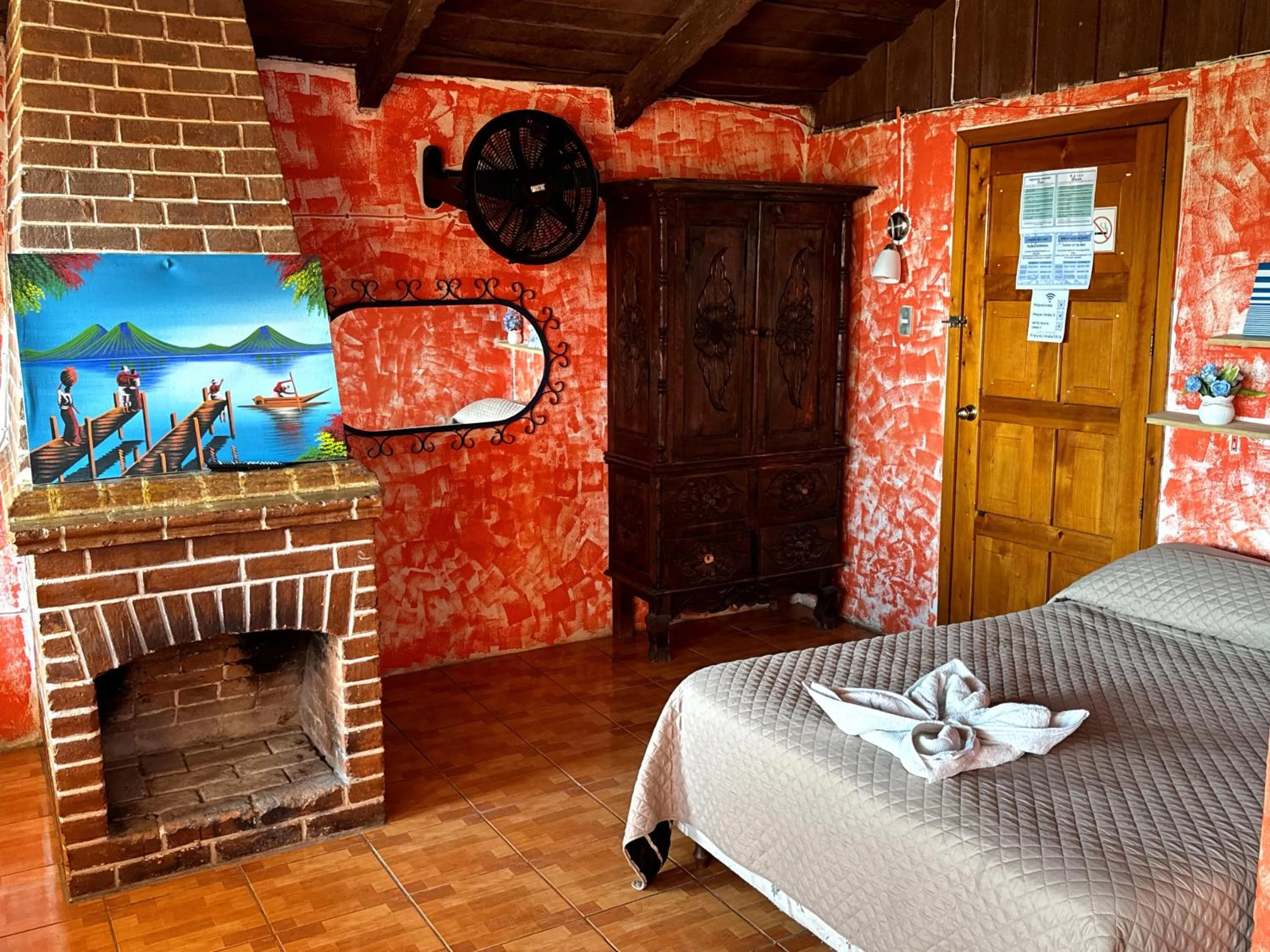 Bed in Hotel Hanna Resort