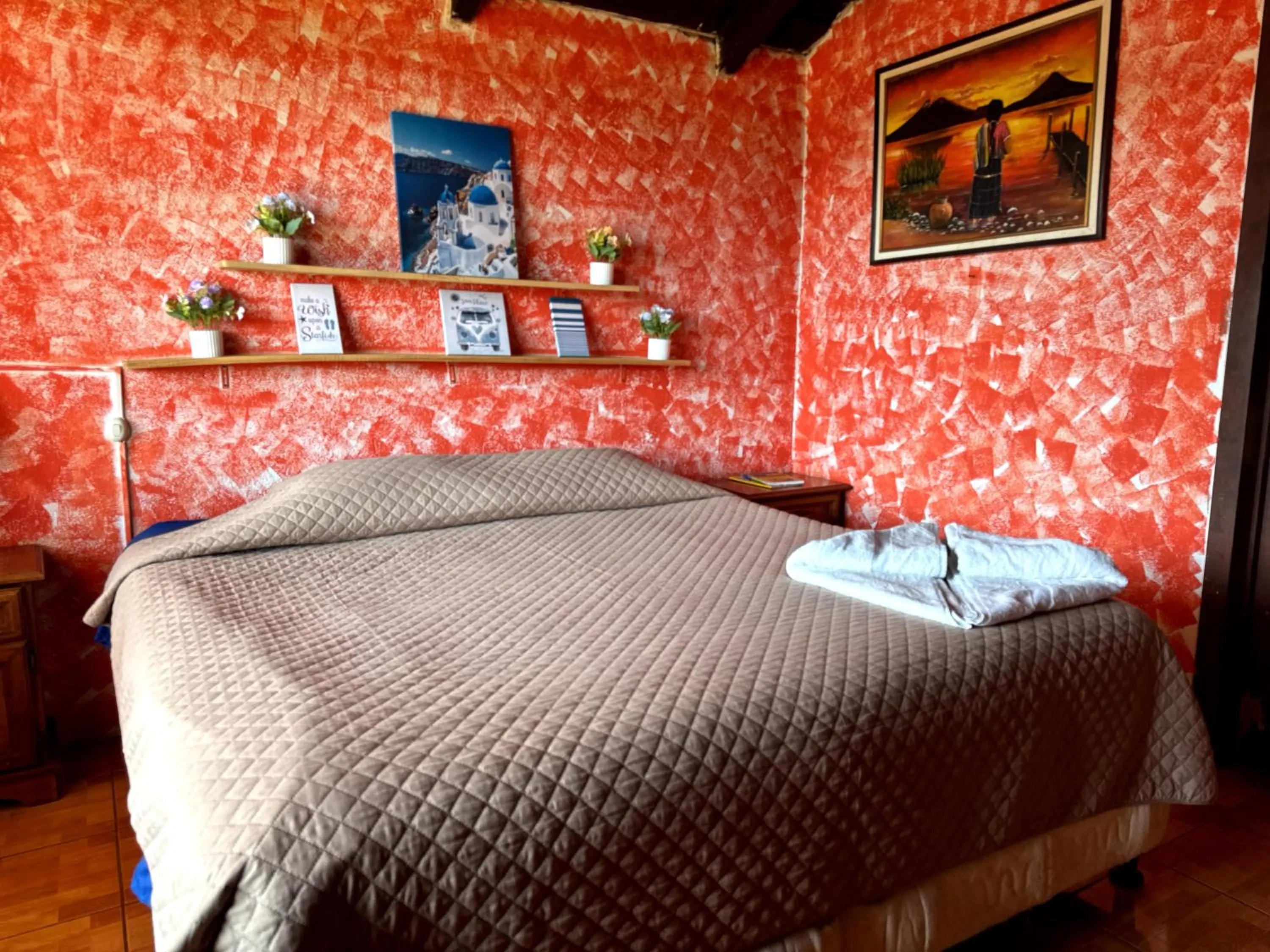 Bed in Hotel Hanna Resort