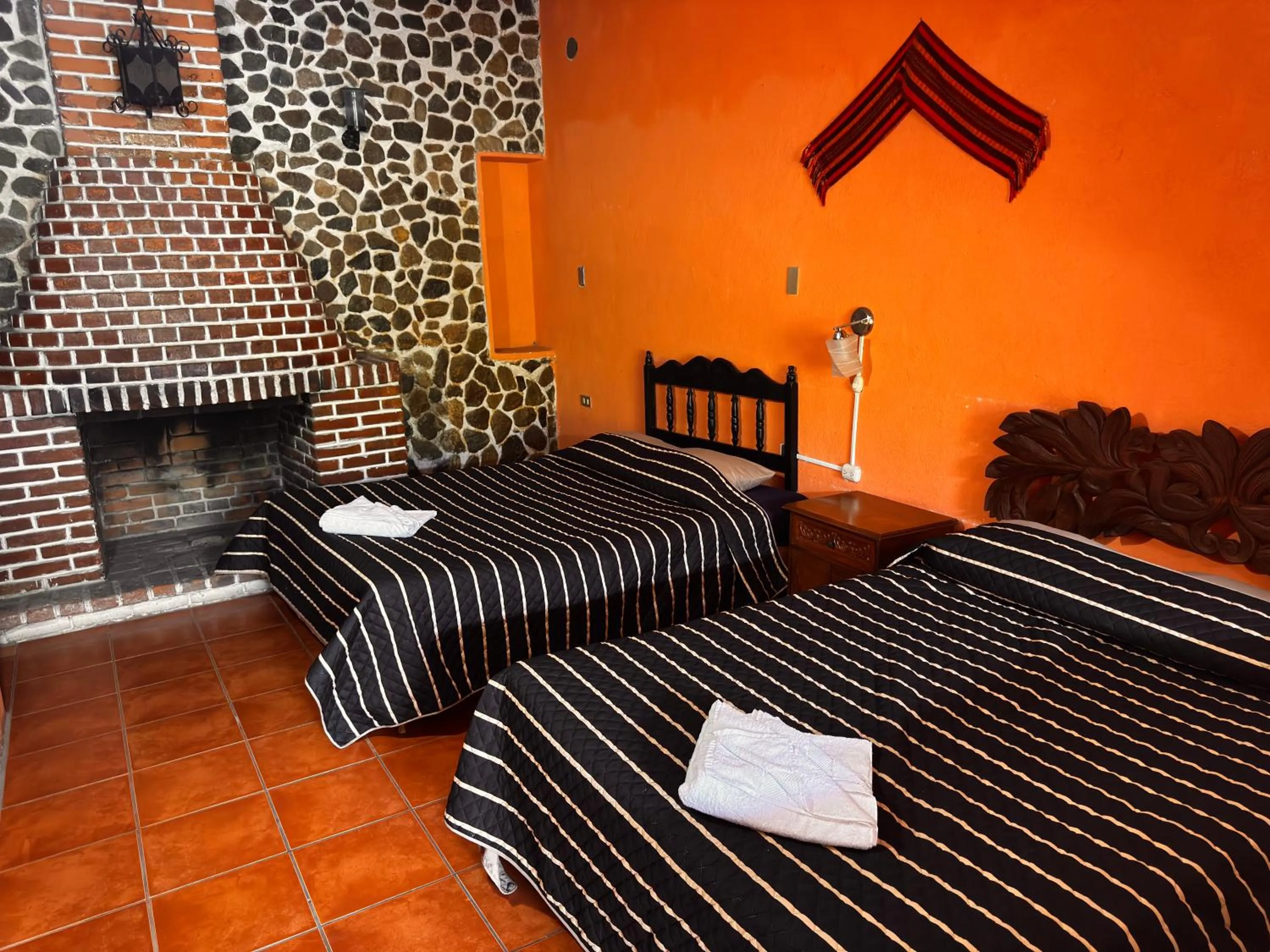 Bed in Hotel Hanna Resort