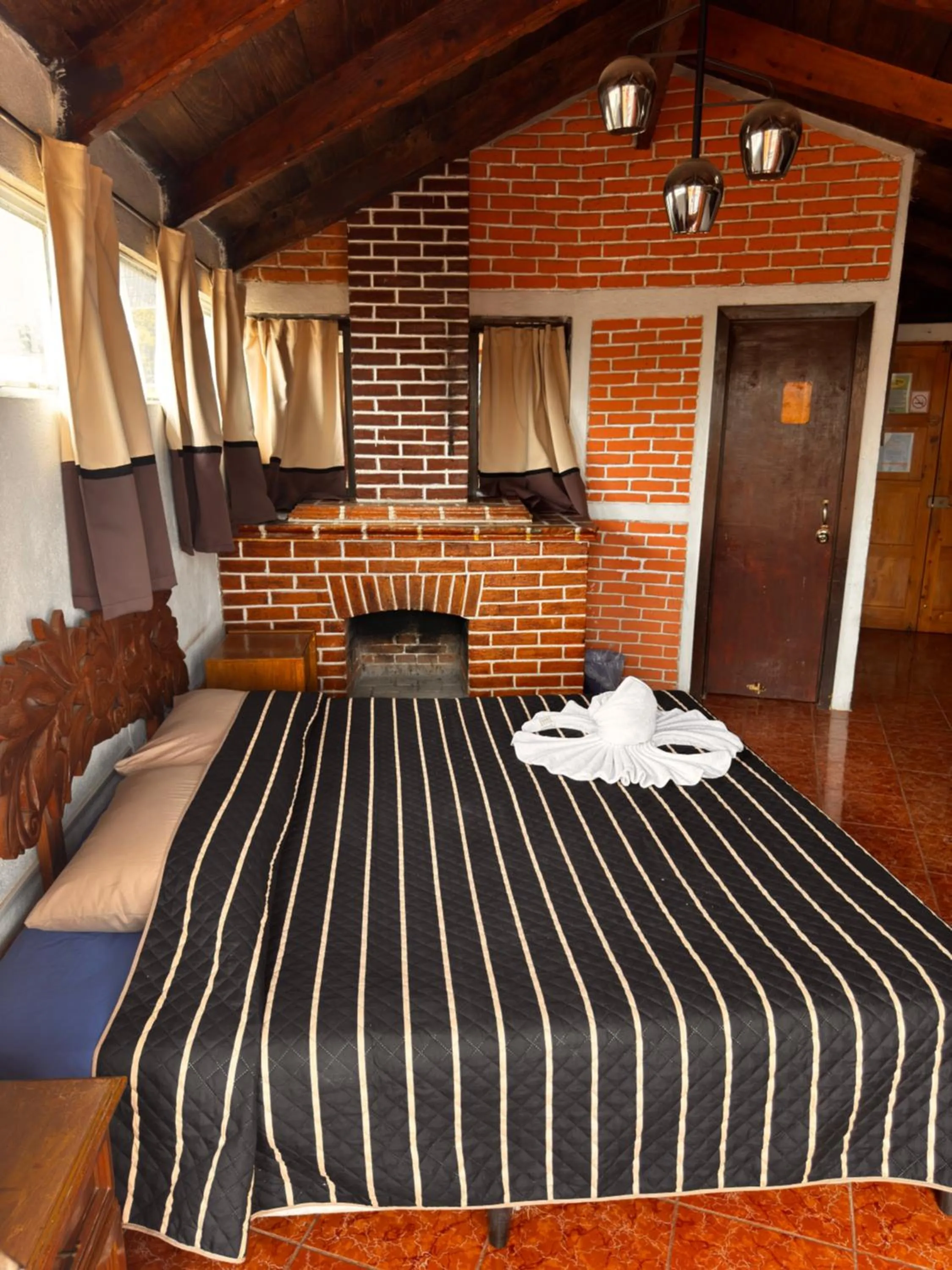 Bed in Hotel Hanna Resort