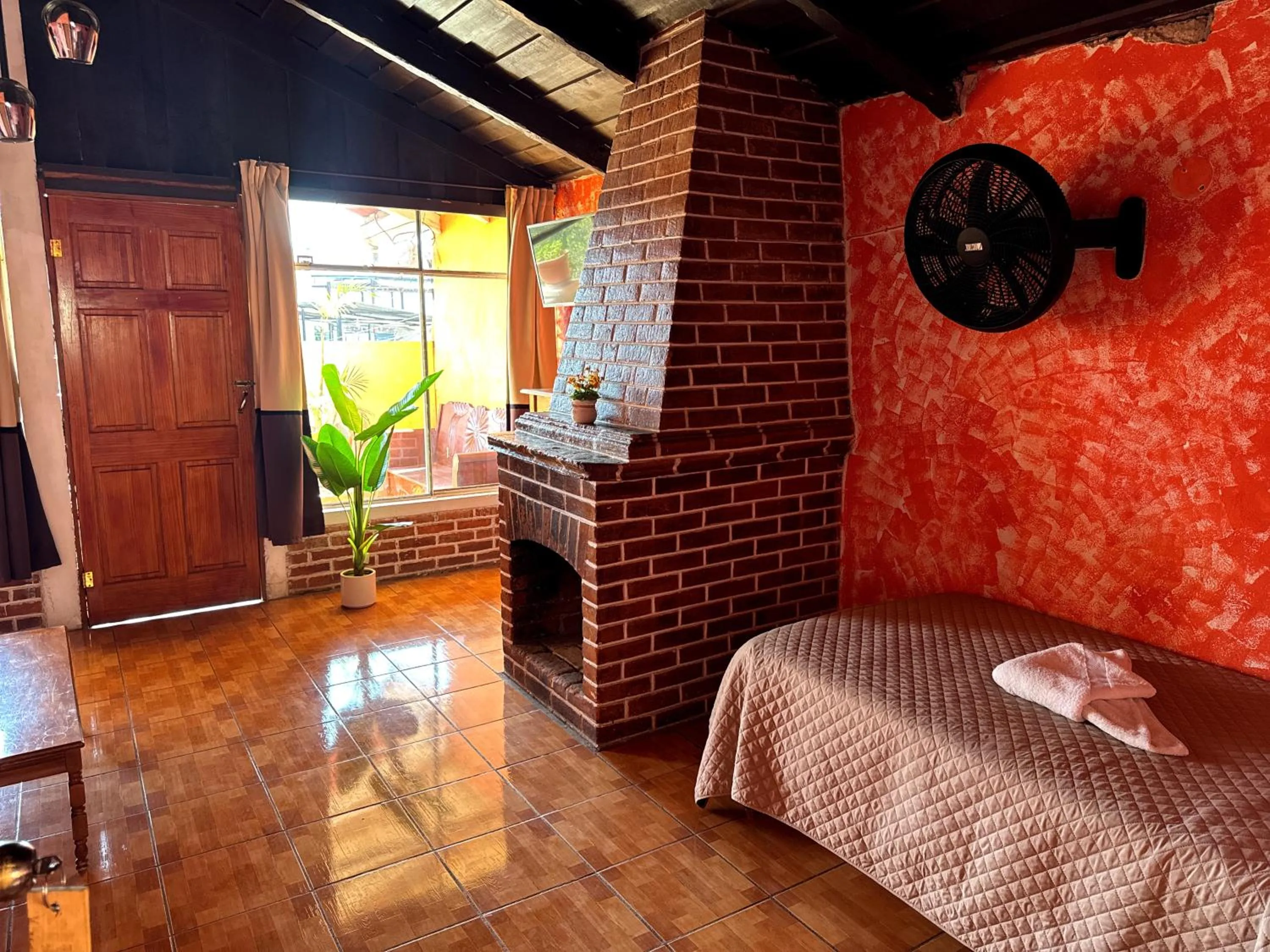 Bed in Hotel Hanna Resort