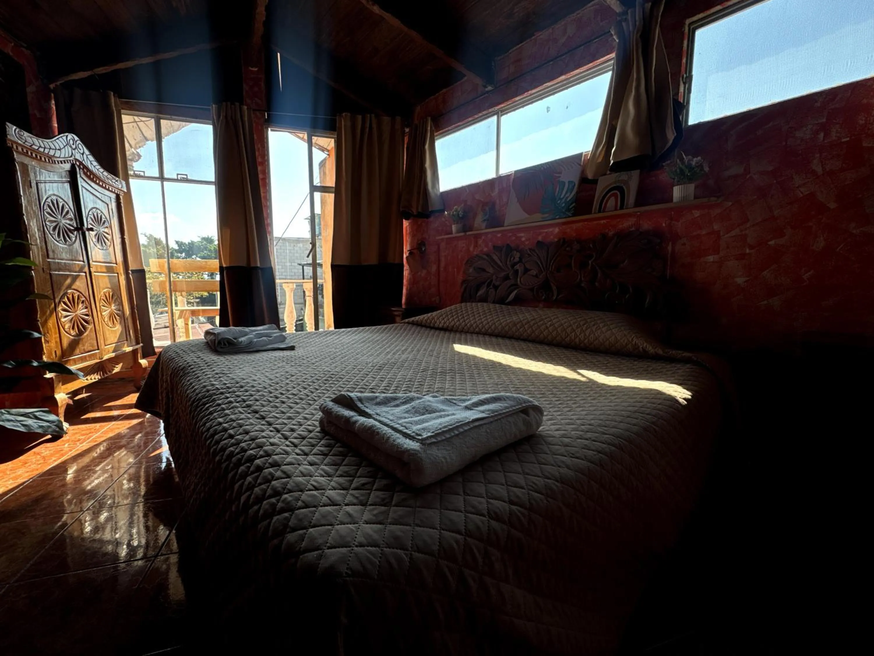 Bed in Hotel Hanna Resort