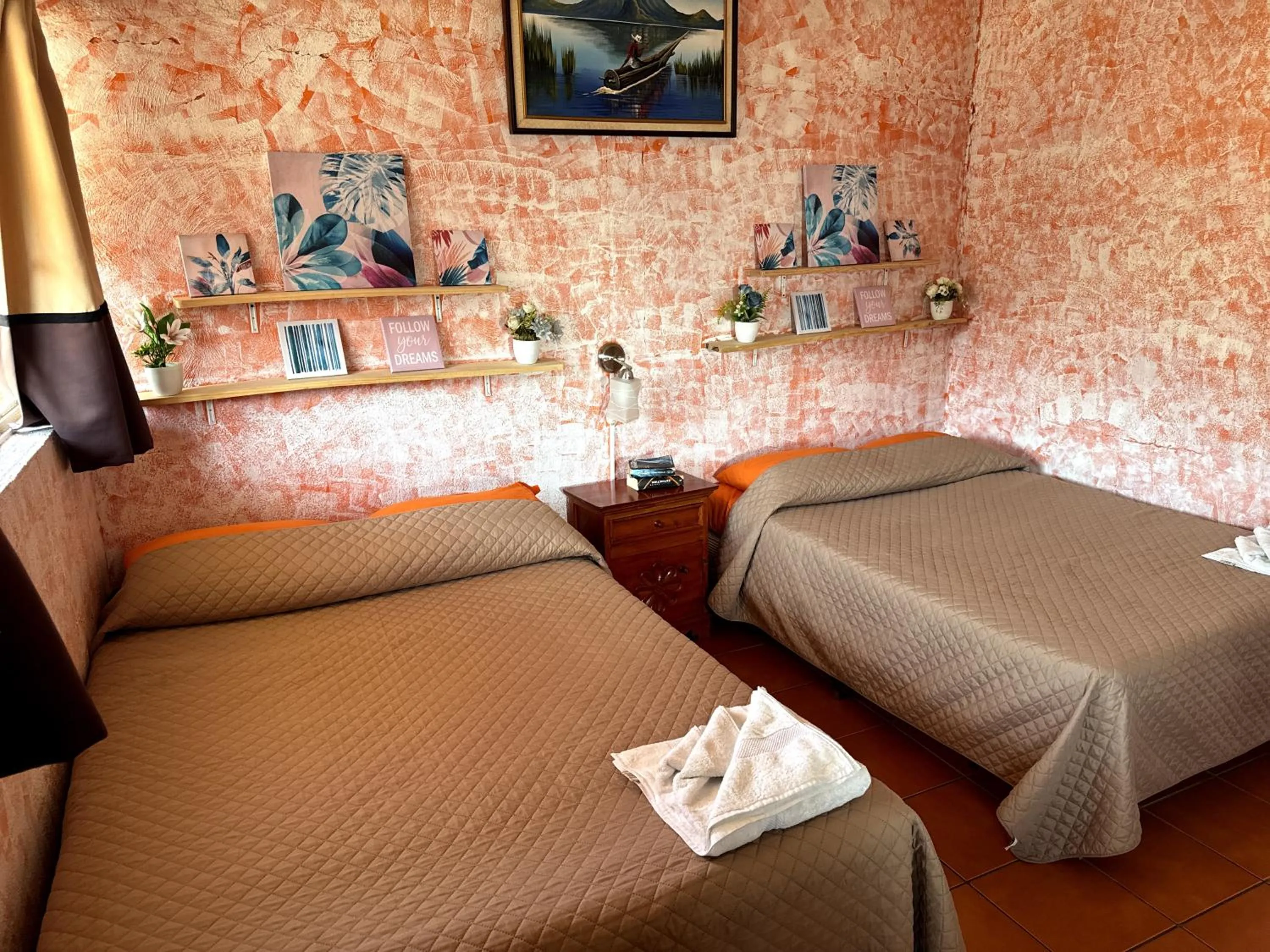 Bed in Hotel Hanna Resort