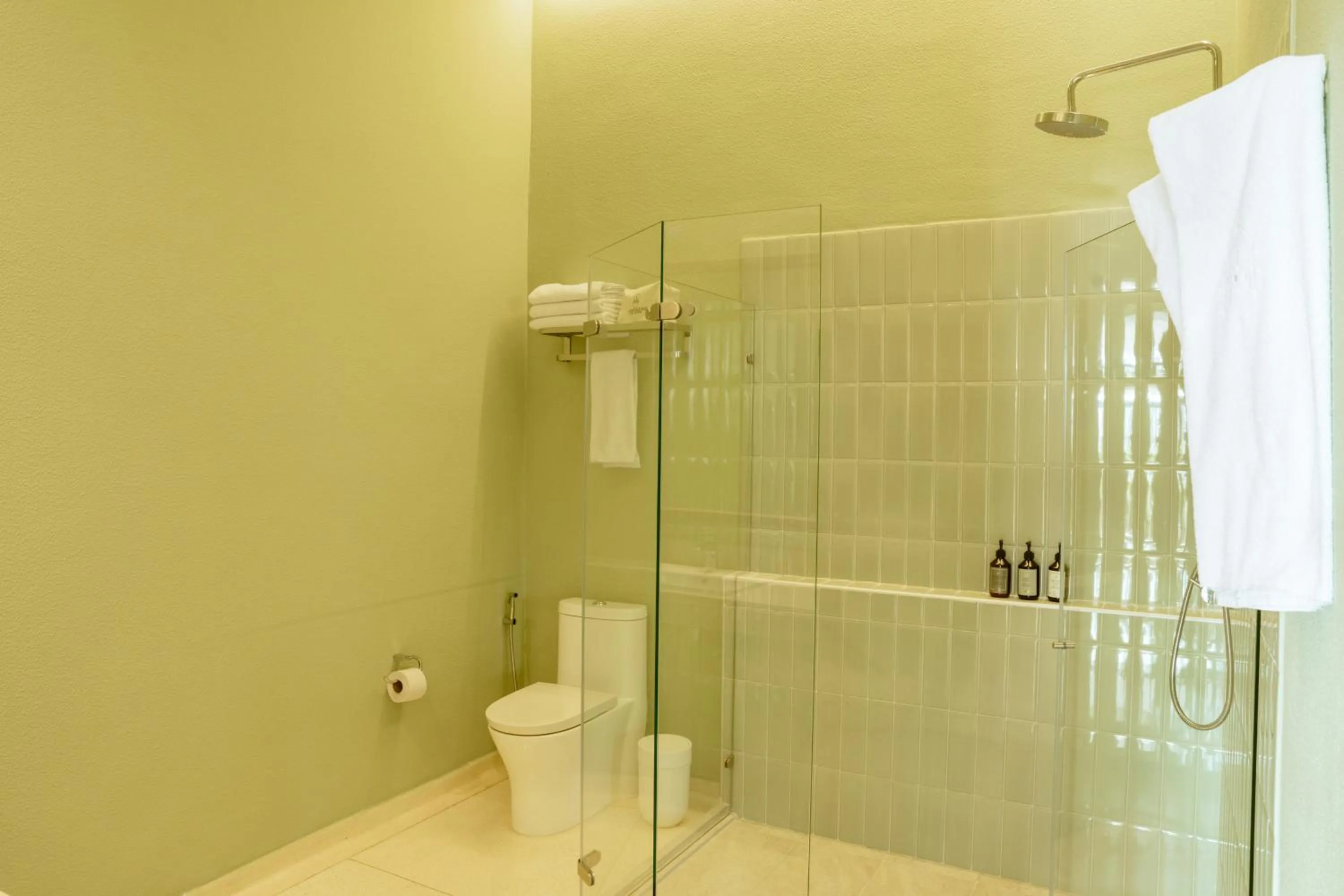 Shower in Terrazas Hotel Boutique