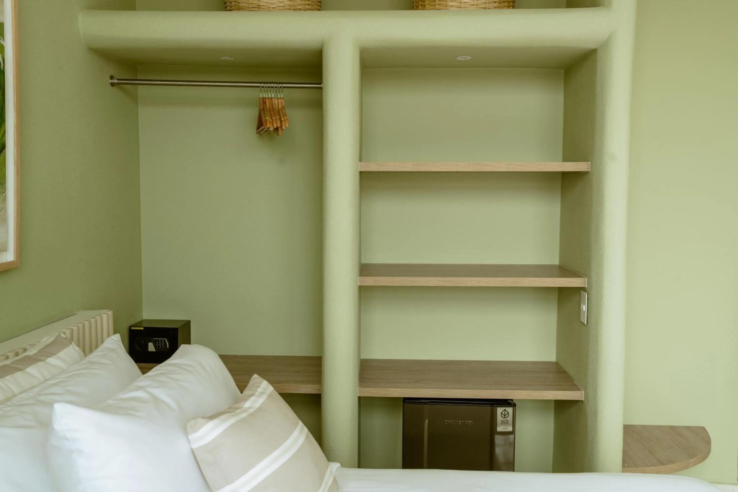 Bed in Terrazas Hotel Boutique