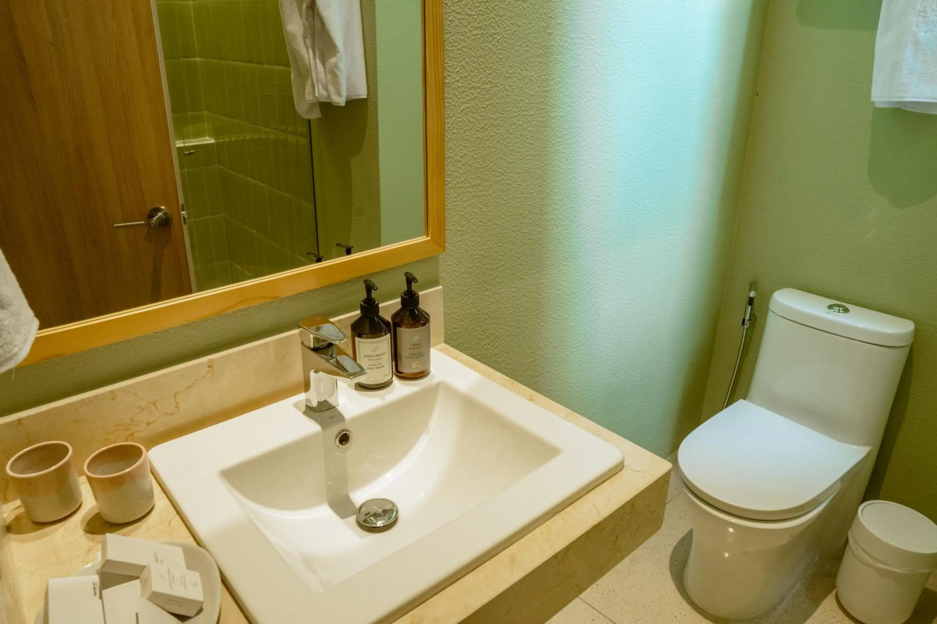 Shower in Terrazas Hotel Boutique