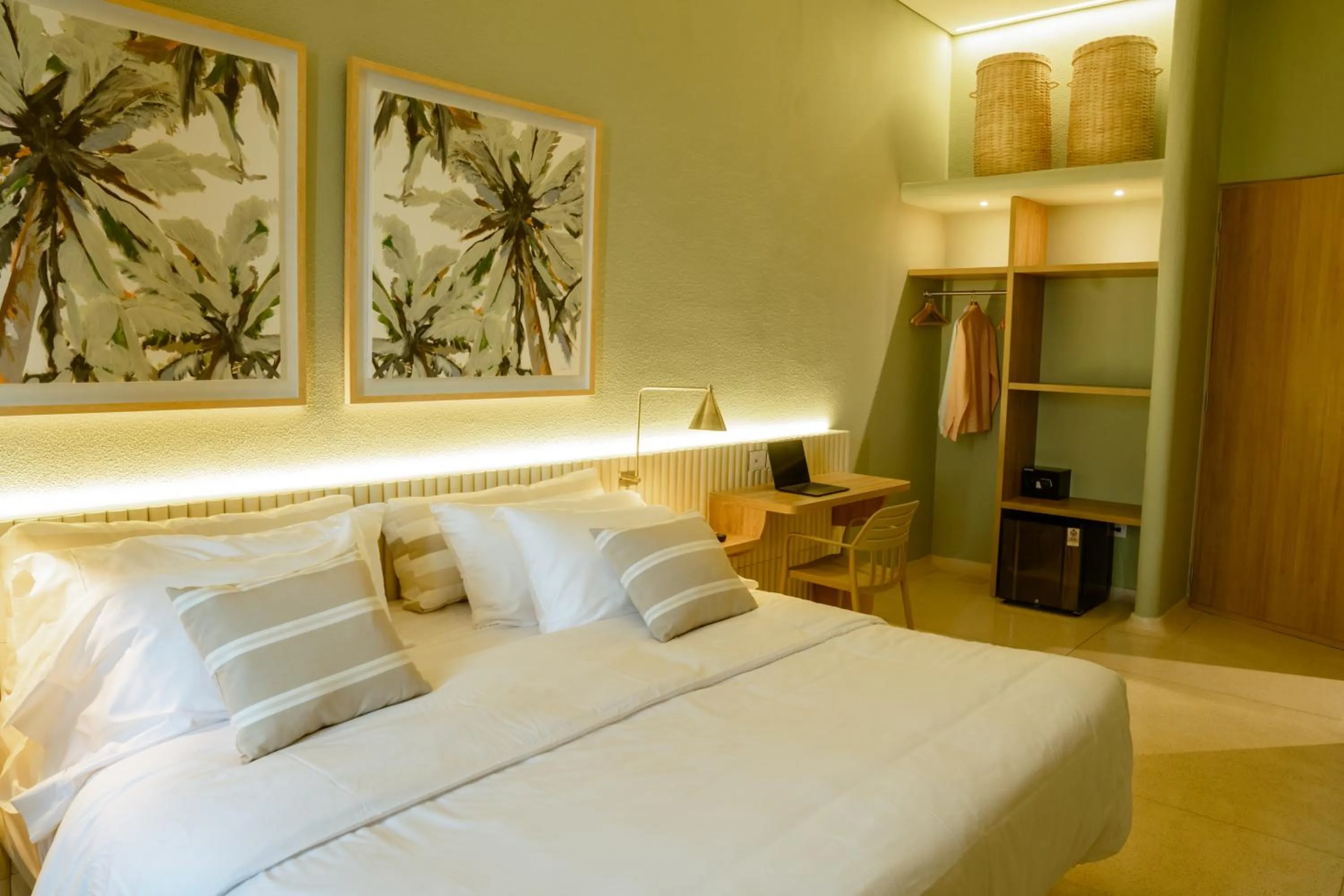 Bed in Terrazas Hotel Boutique