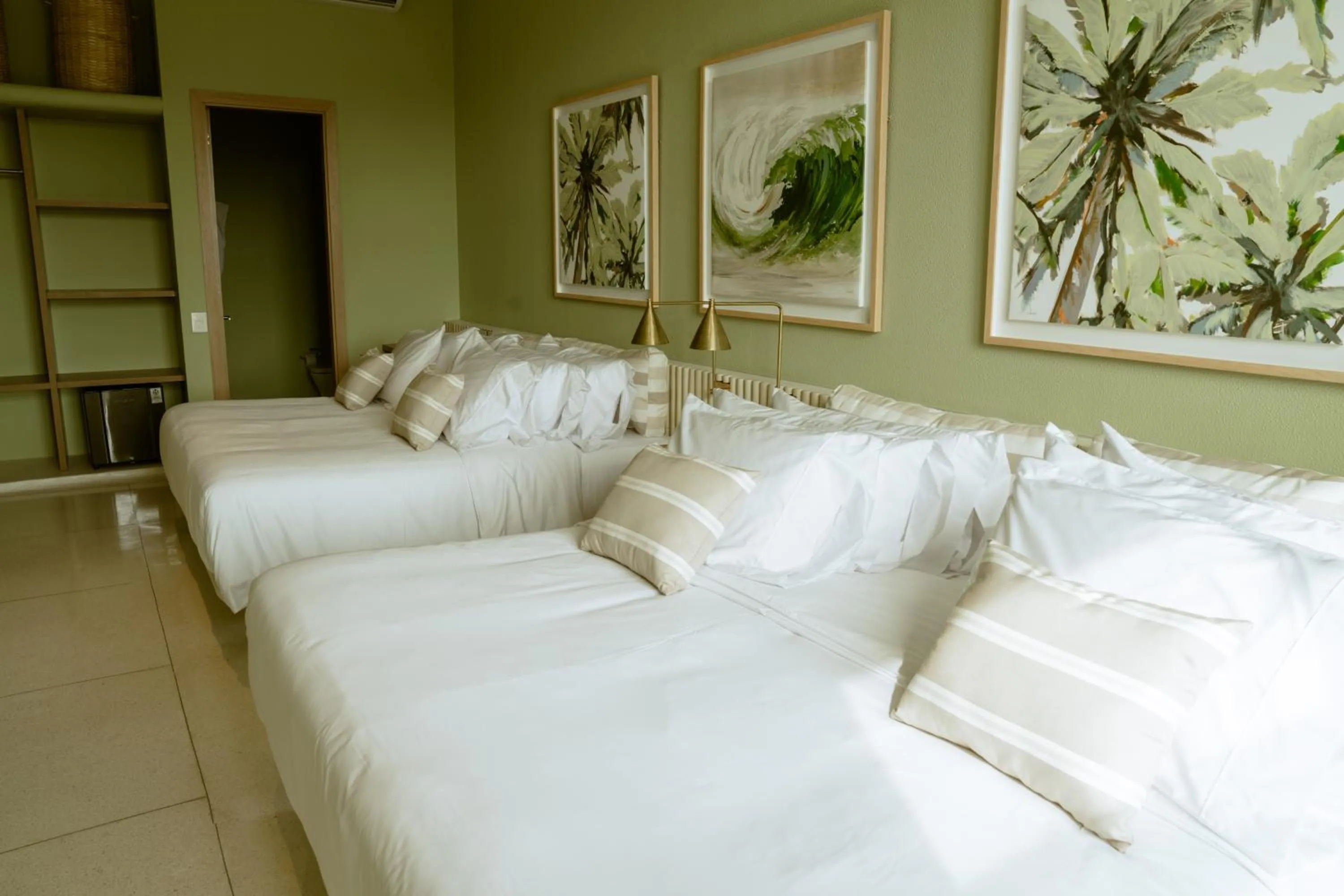 Bed in Terrazas Hotel Boutique