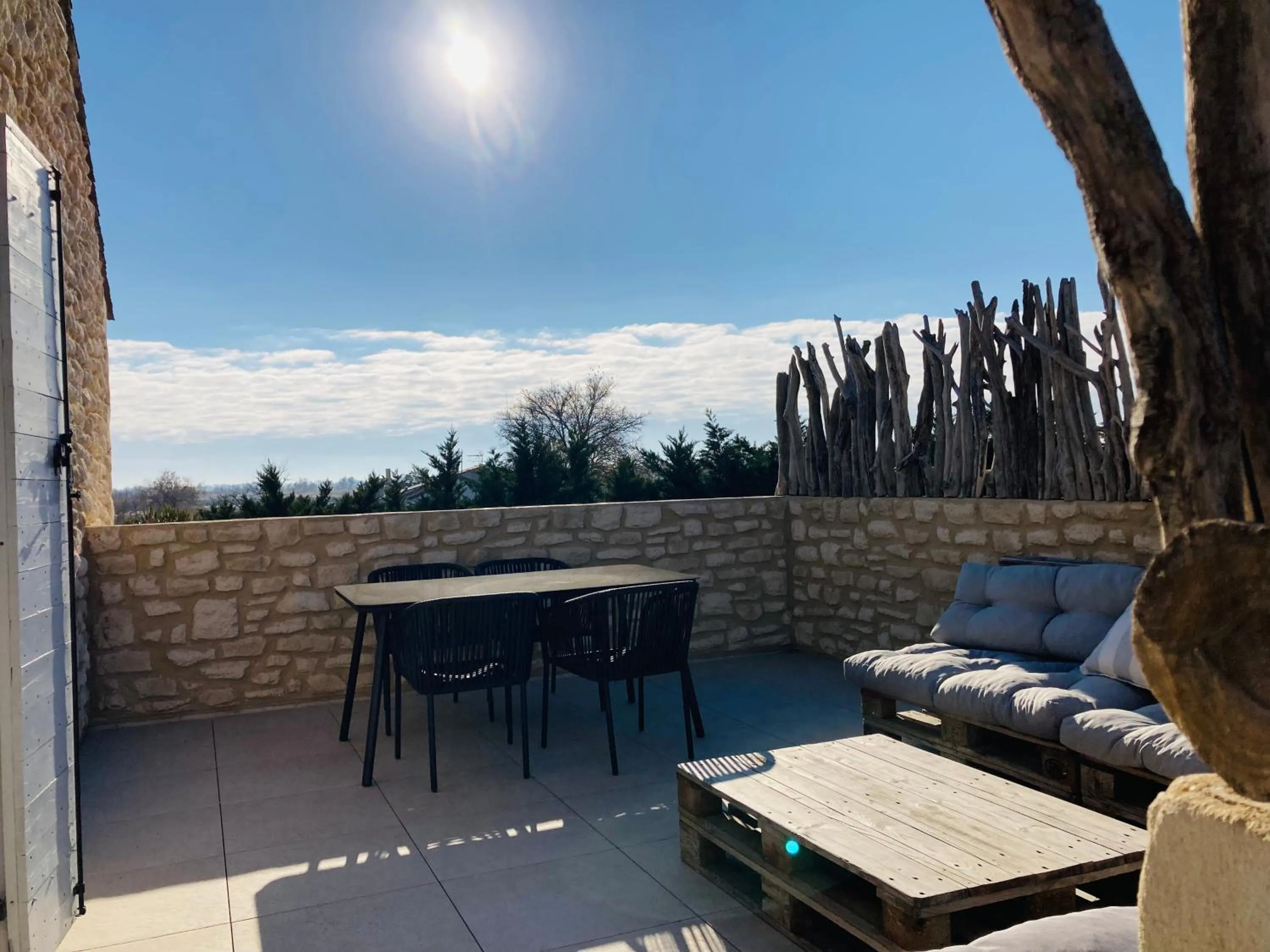 Patio in Manade des Baumelles