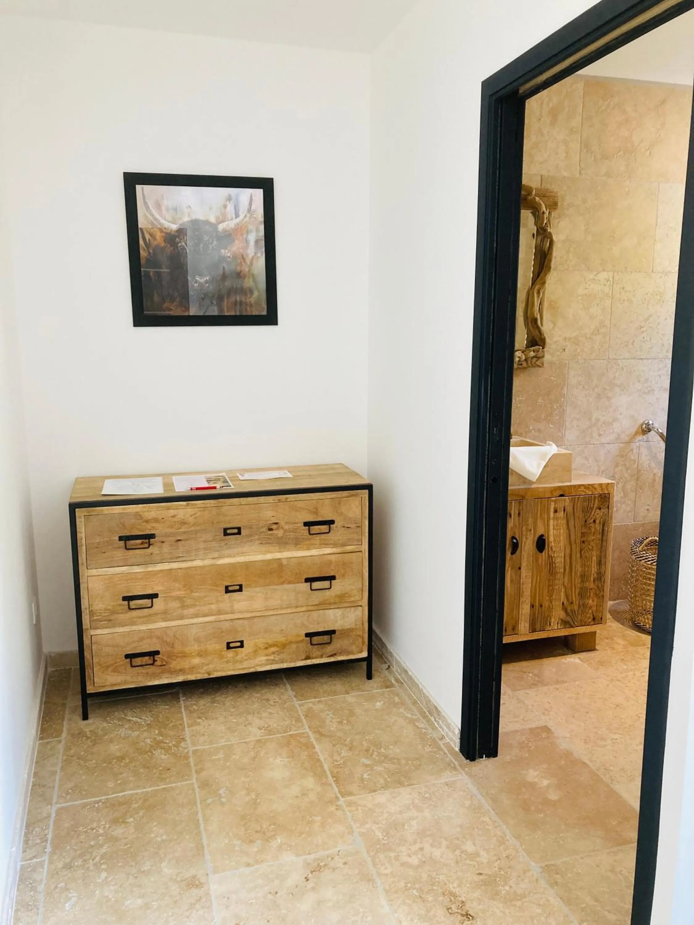 Bedroom in Manade des Baumelles