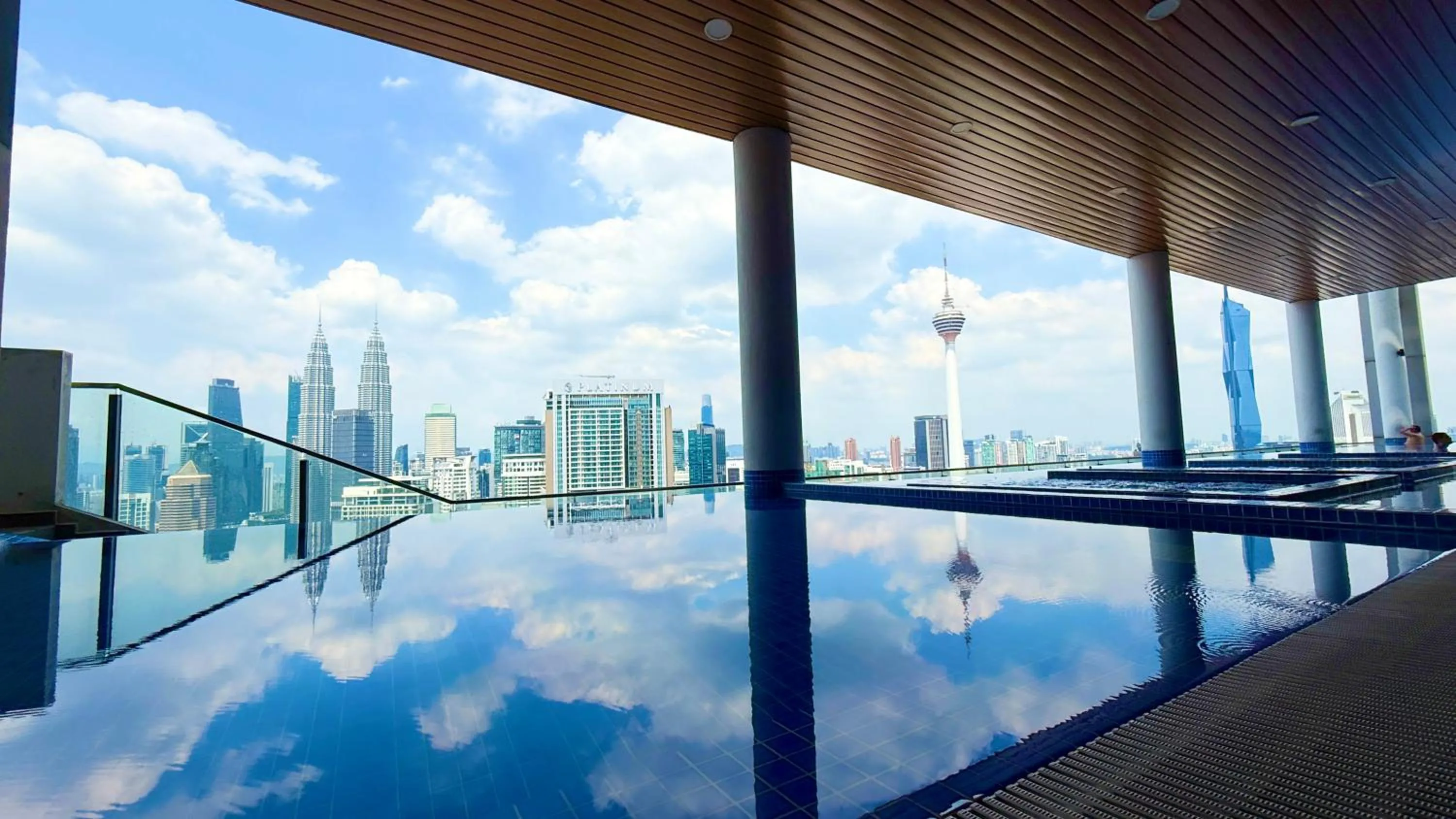 Pool view in The Colony By Infinitum Flixses