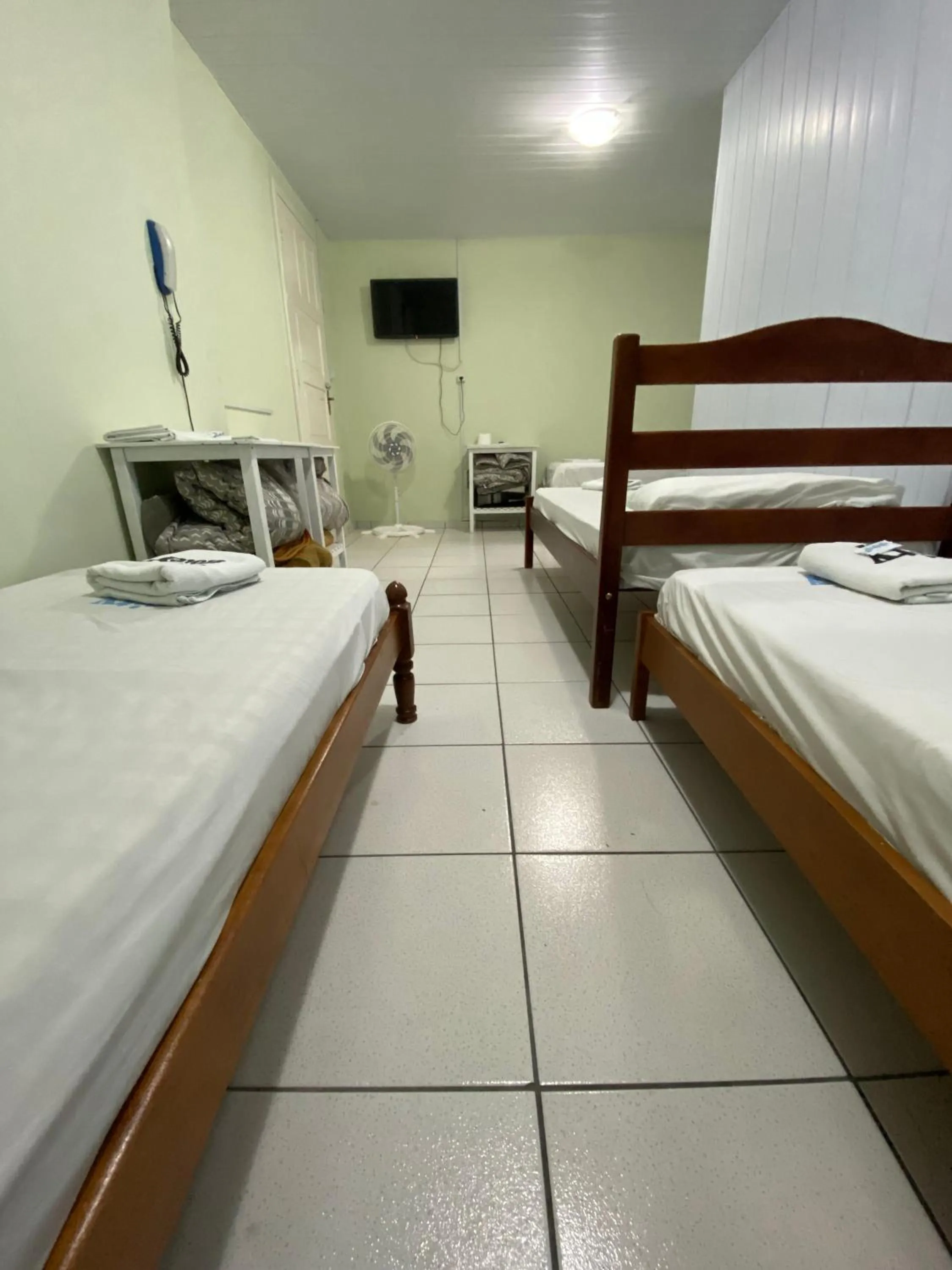 Bed in City Hotel, Curitiba