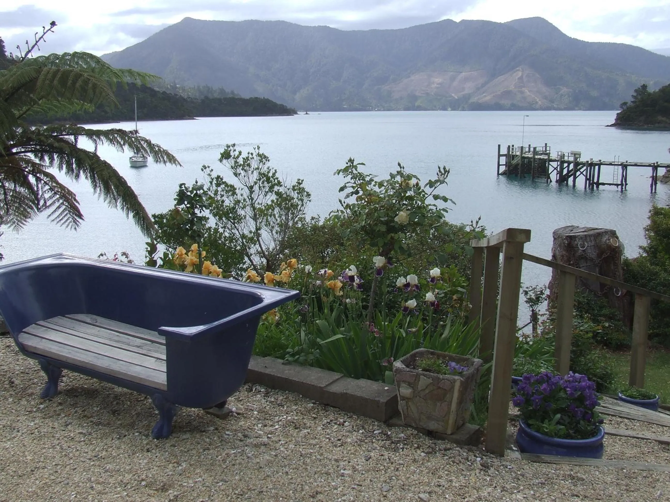 Sea view in Te Mahia Bay Resort