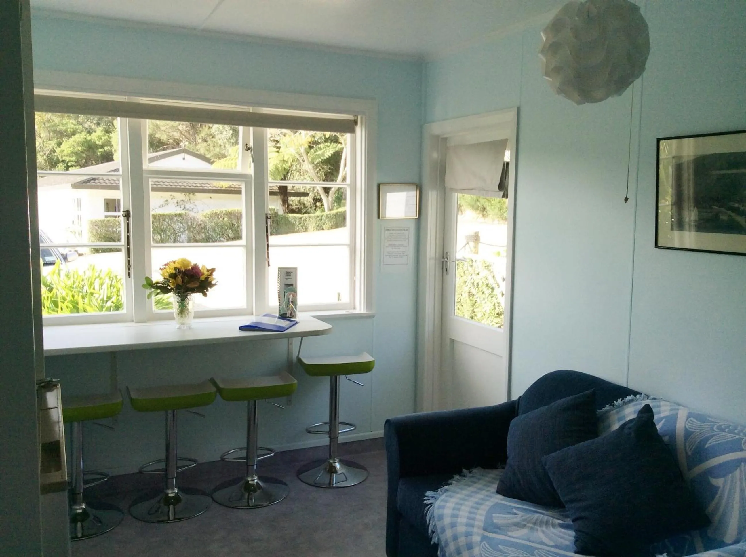 Dining area in Te Mahia Bay Resort