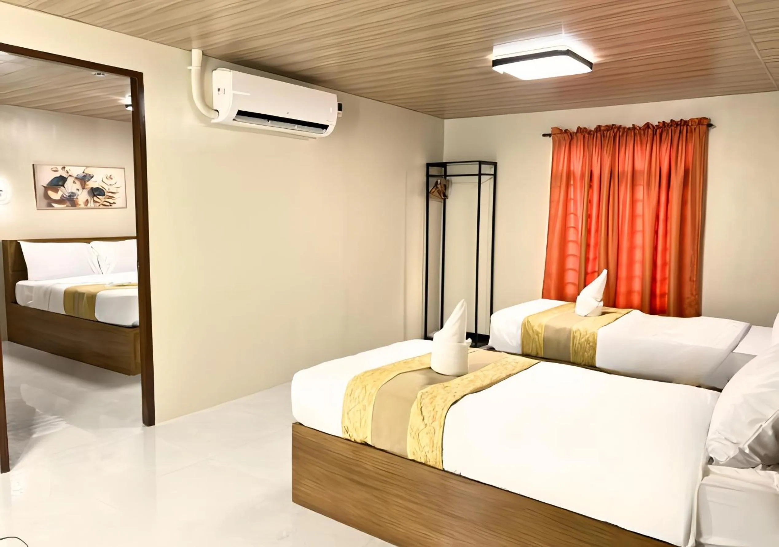 Bed in Algers Suites