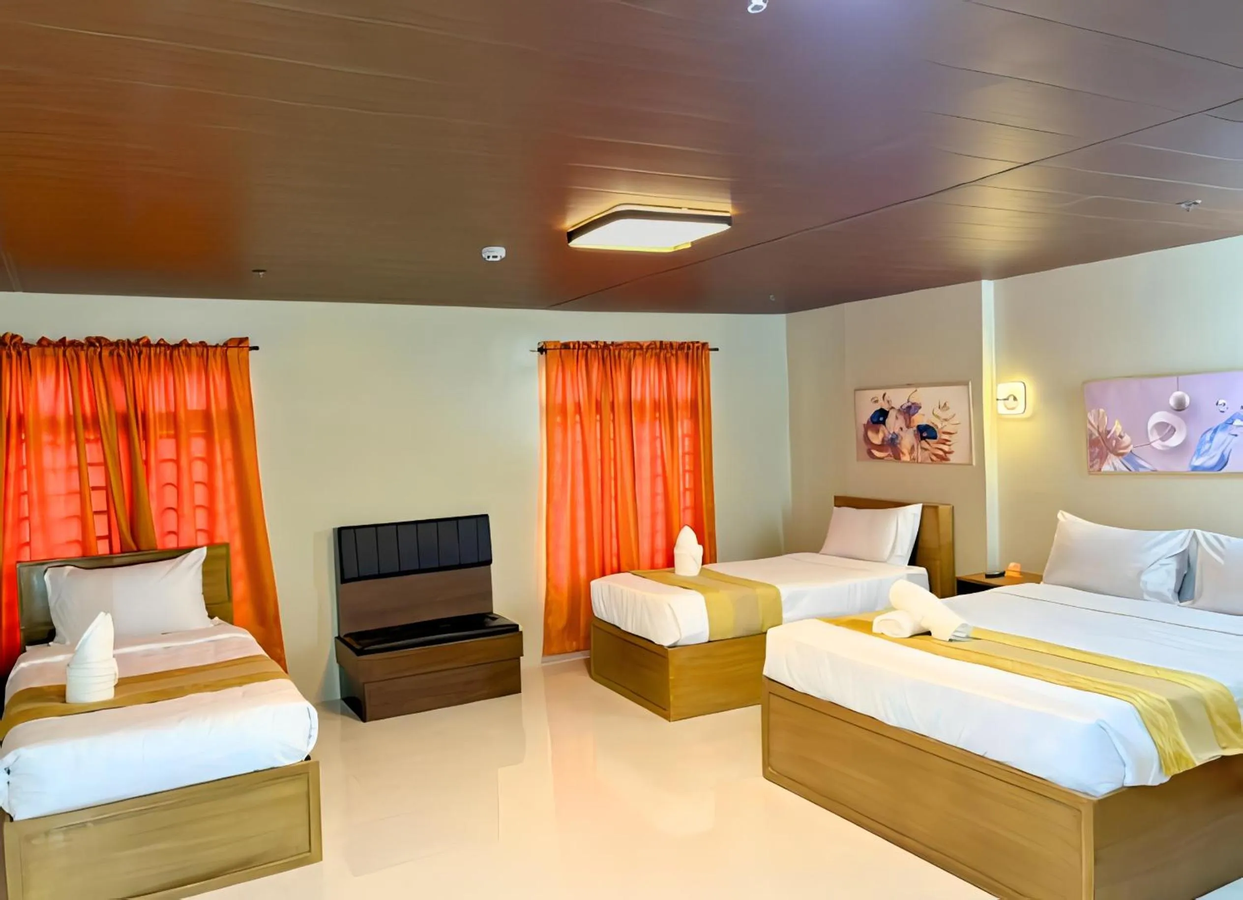 Bed in Algers Suites