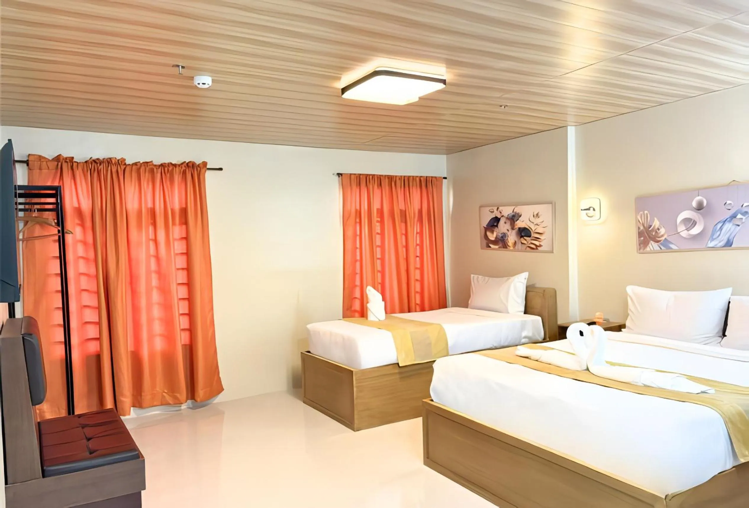 Bed in Algers Suites