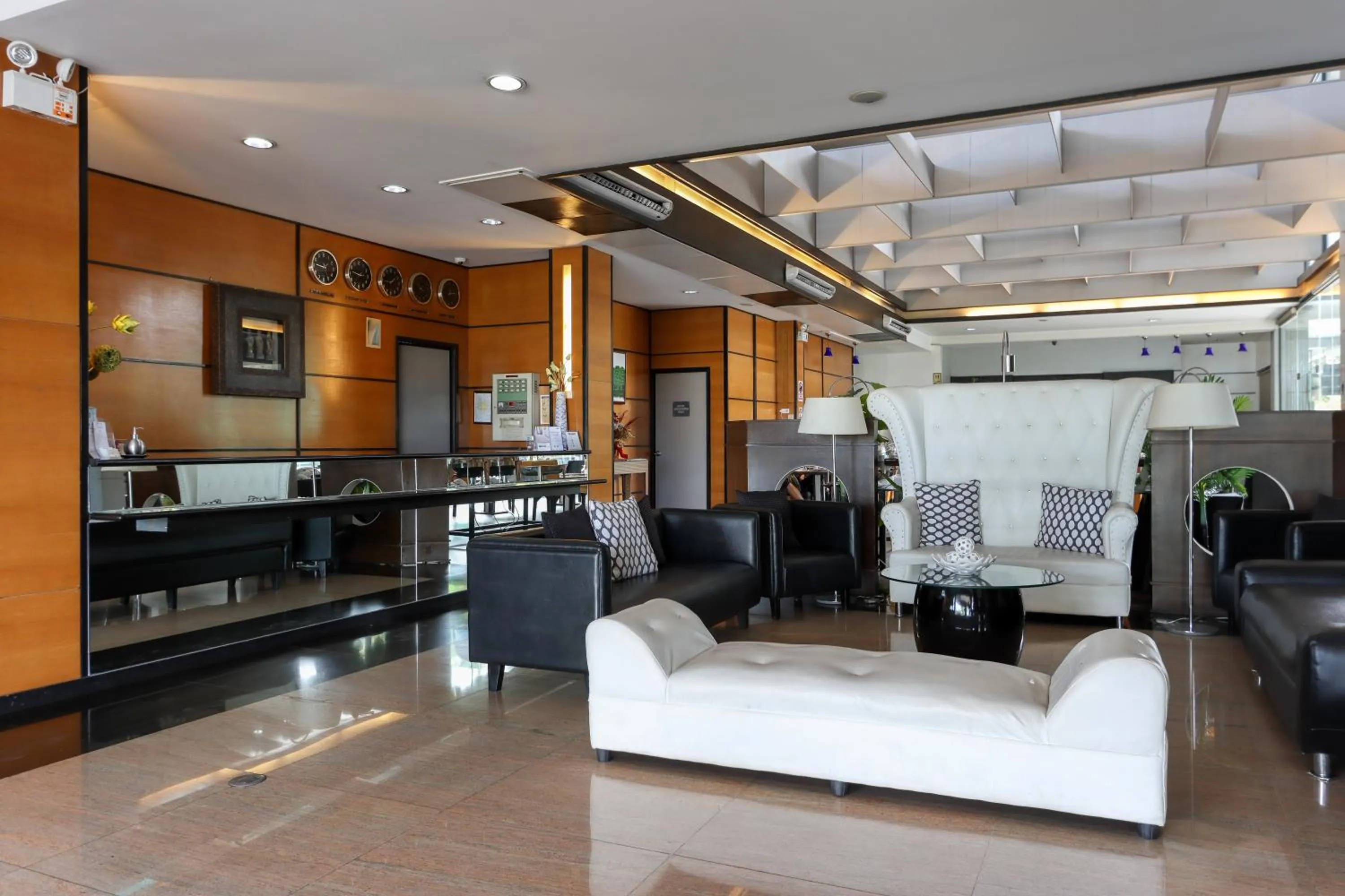 Lobby or reception in Technopark Hotel