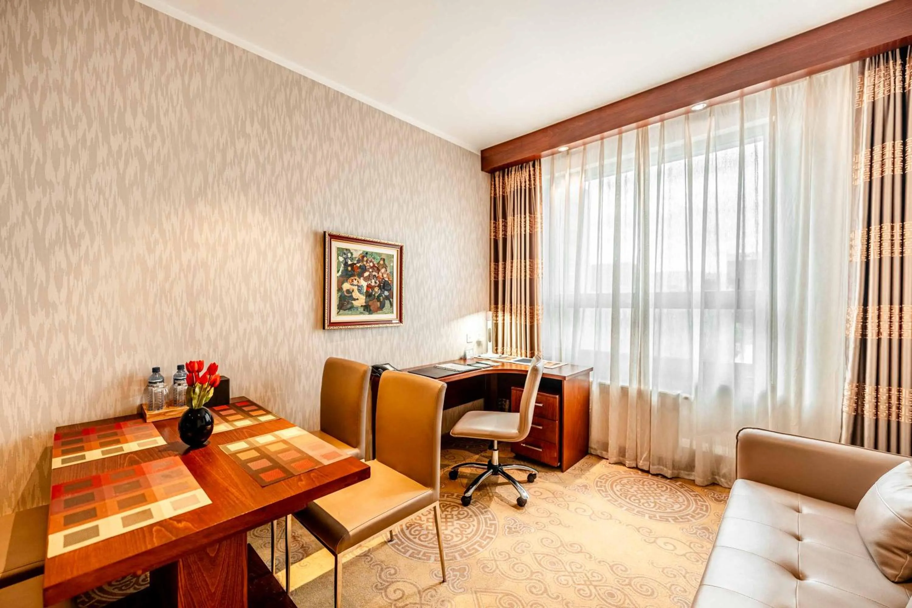 Kitchen or kitchenette in H9 Hotel Nine Ulaanbaatar