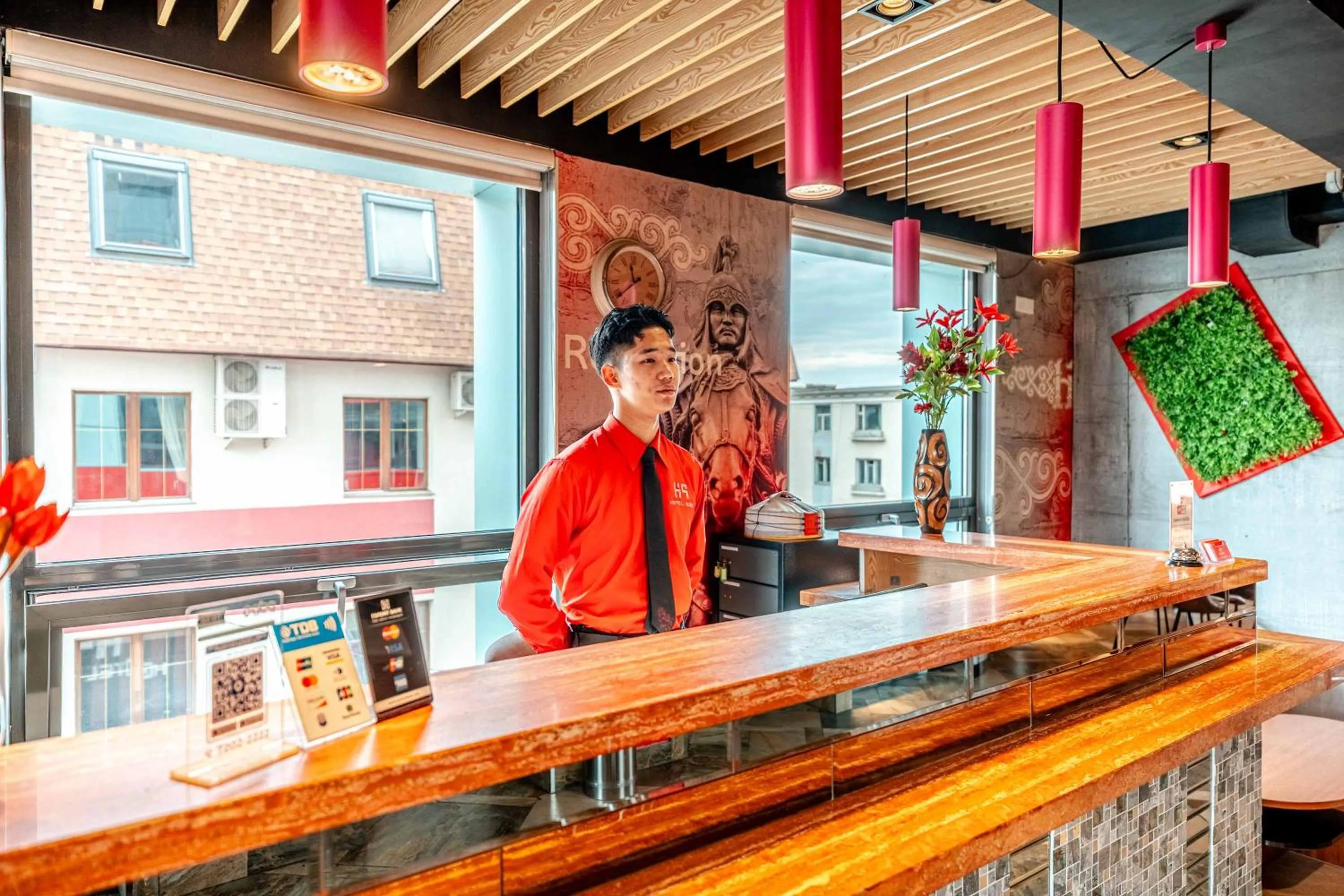 Lobby or reception in H9 Hotel Nine Ulaanbaatar