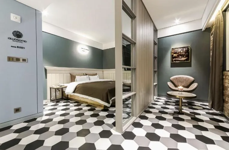 Bed in Awesome Boutique Hotel