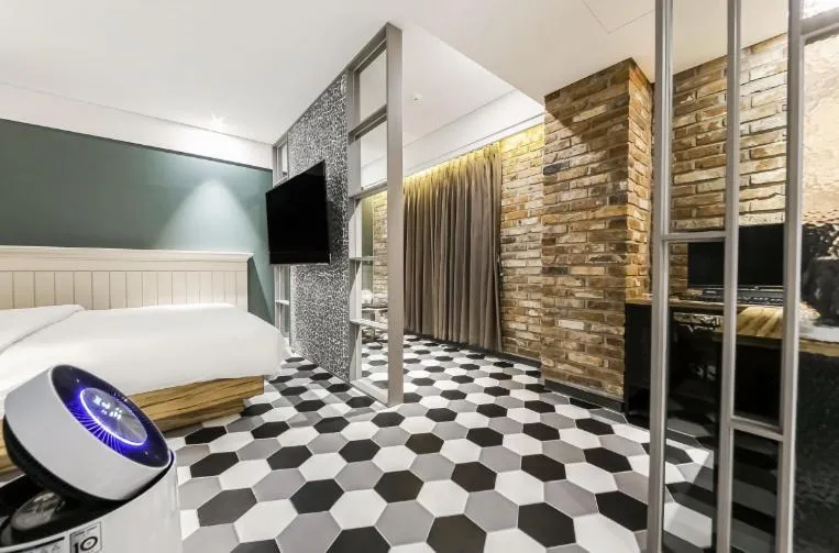 Bed in Awesome Boutique Hotel