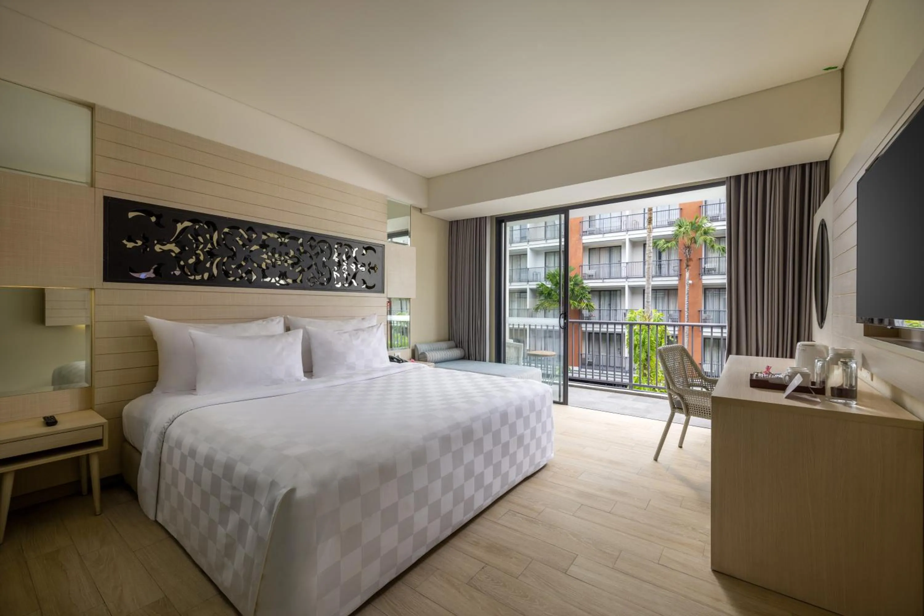 Bed in Anathera Resort Kuta