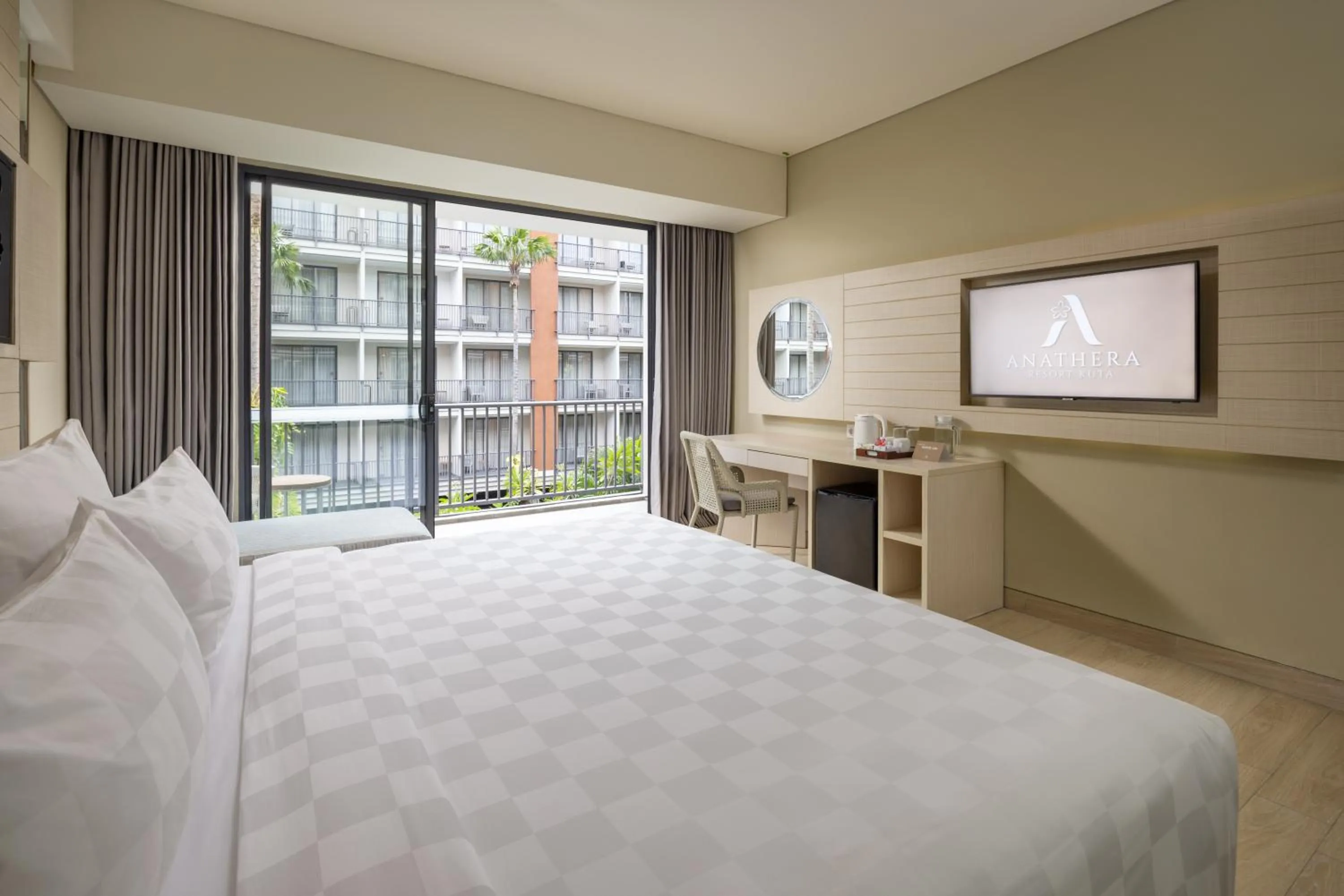 Bed in Anathera Resort Kuta