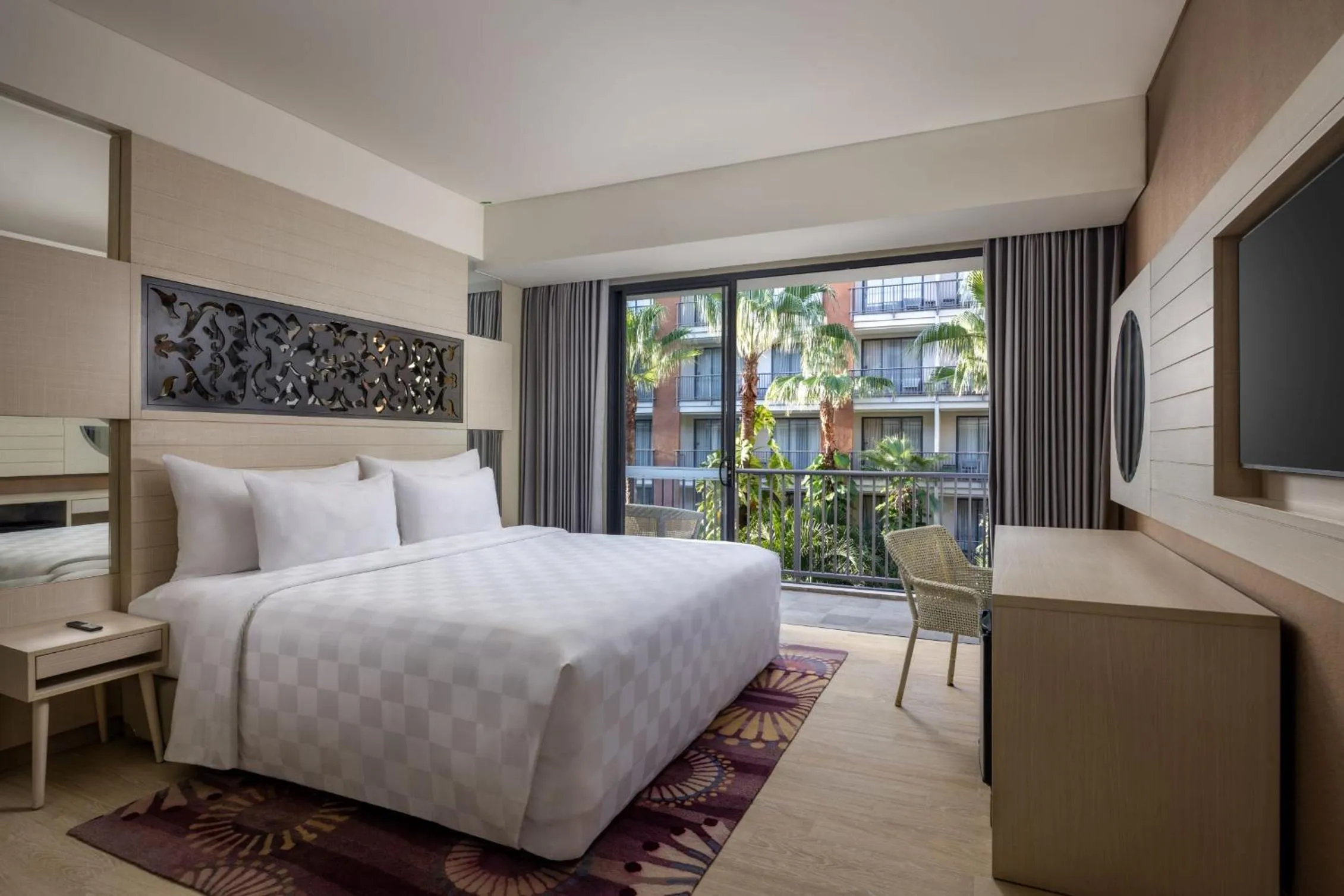 Bed in Anathera Resort Kuta