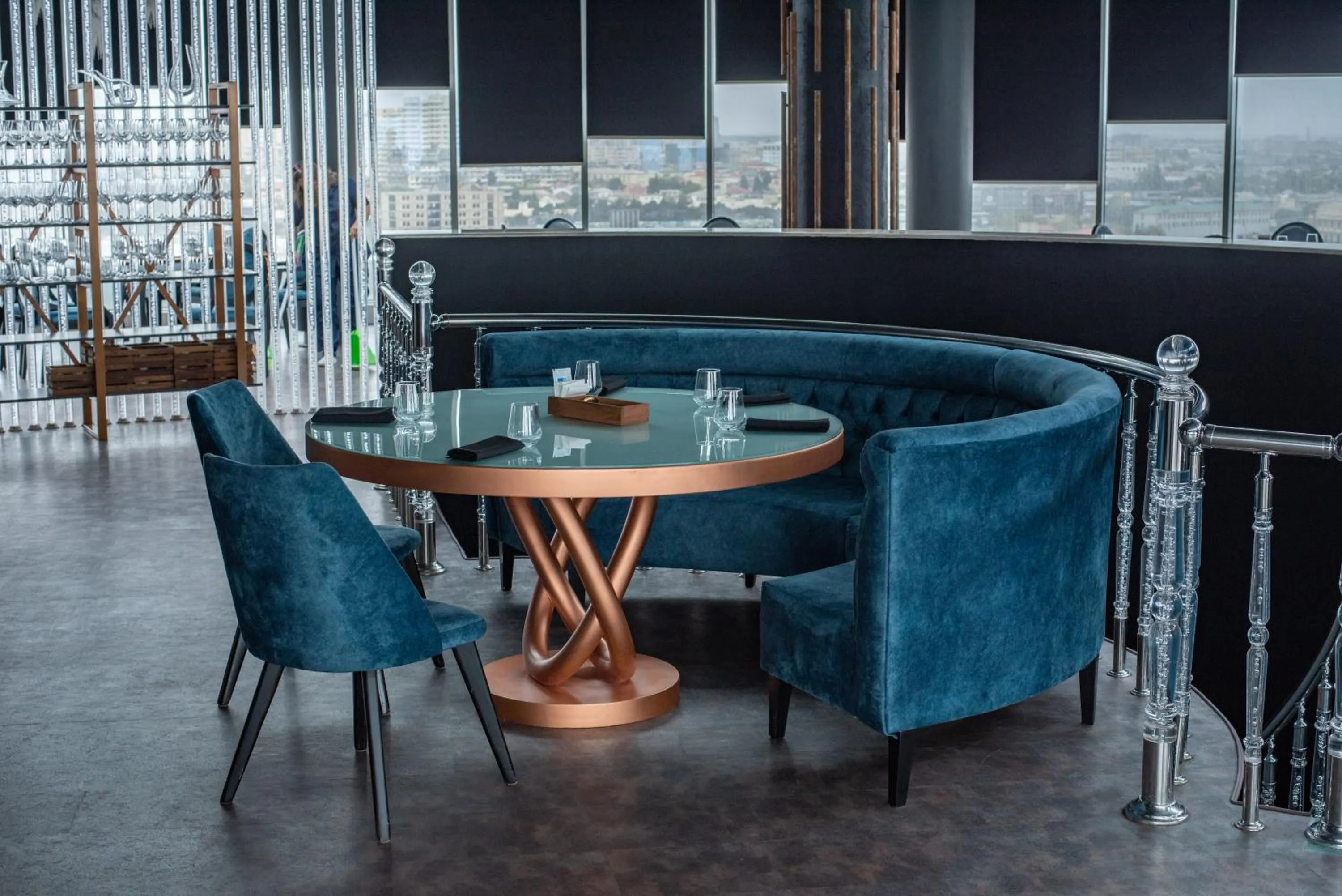 Lounge or bar in Sahil Hotel Baku