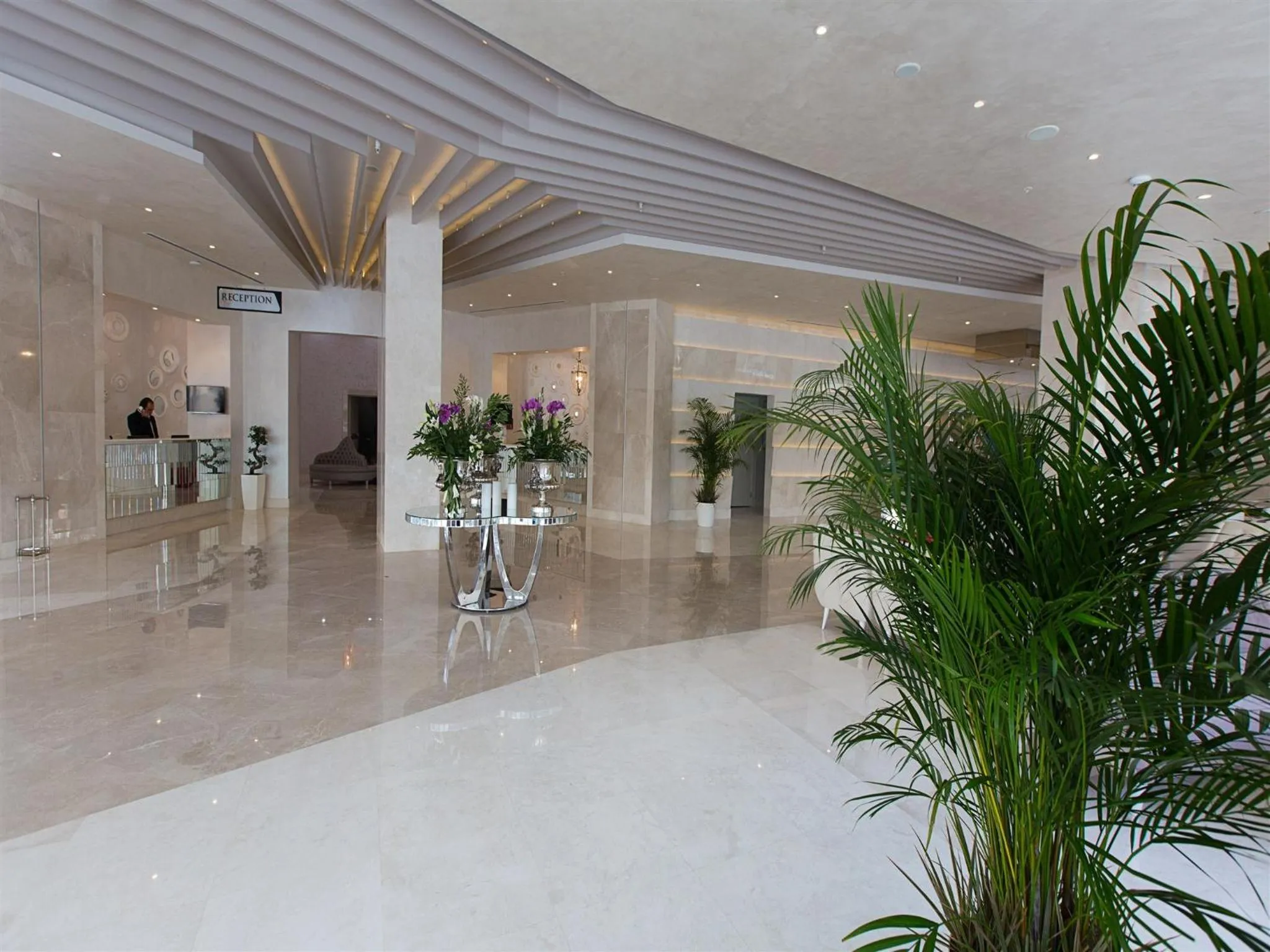 Lobby or reception in Sahil Hotel Baku