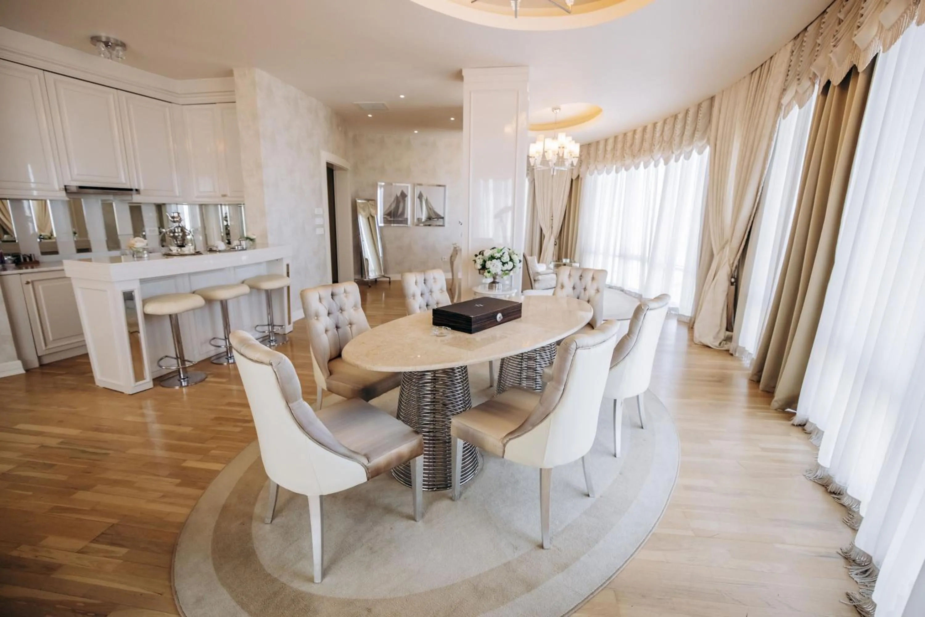 Living room in Sahil Hotel Baku