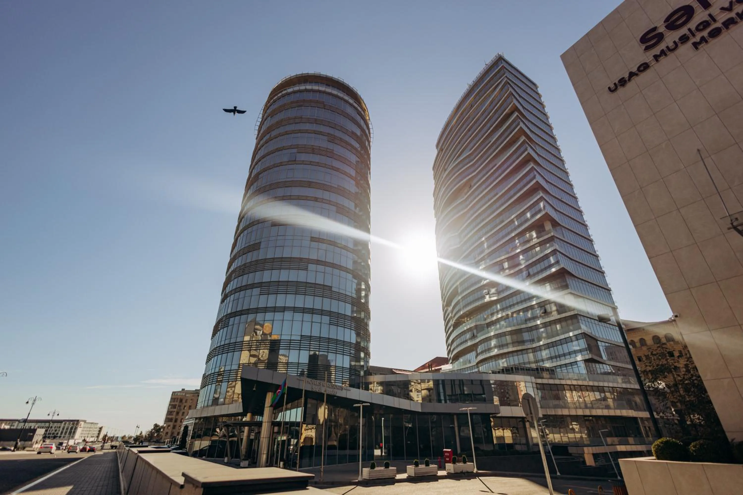 Property building in Sahil Hotel Baku