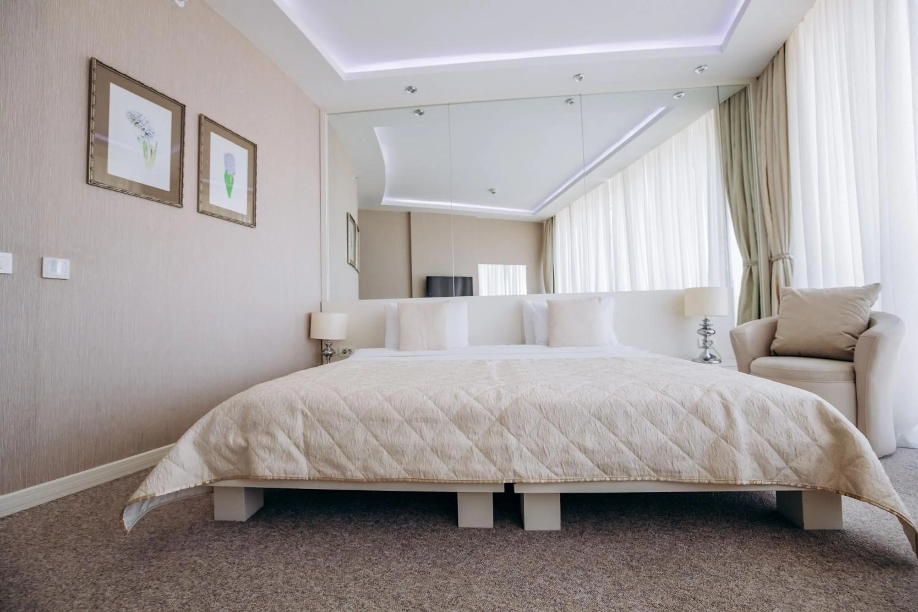 Bedroom, Bed in Sahil Hotel Baku