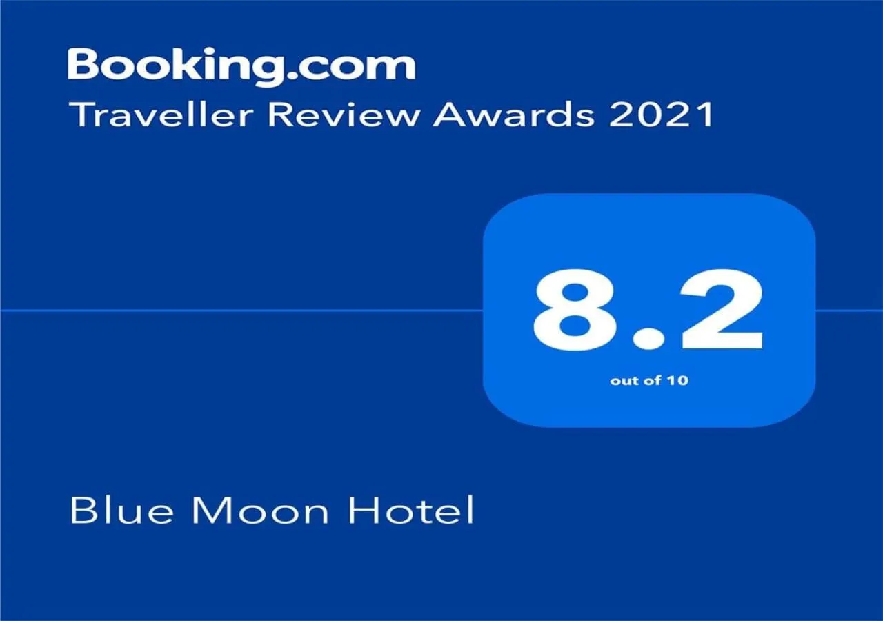 Certificate/Award in Blue Moon Hotel