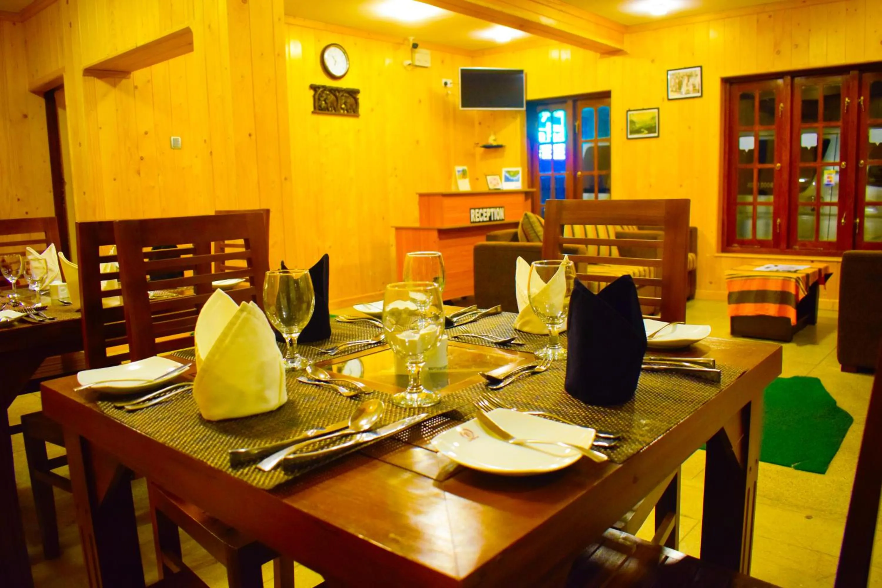 Communal lounge/ TV room in Blue Moon Hotel