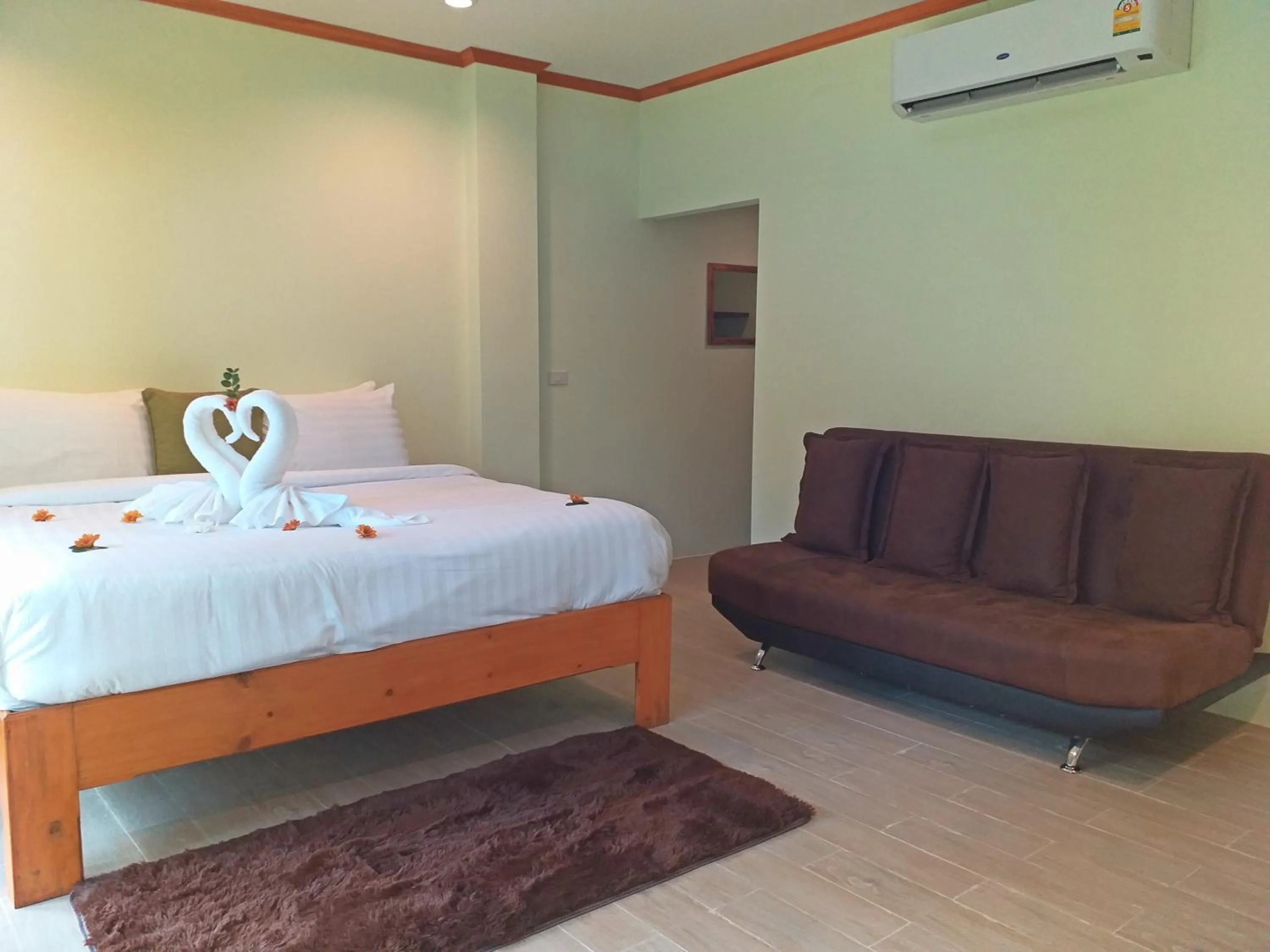 Bed in The Ford SunSet Beach Resort