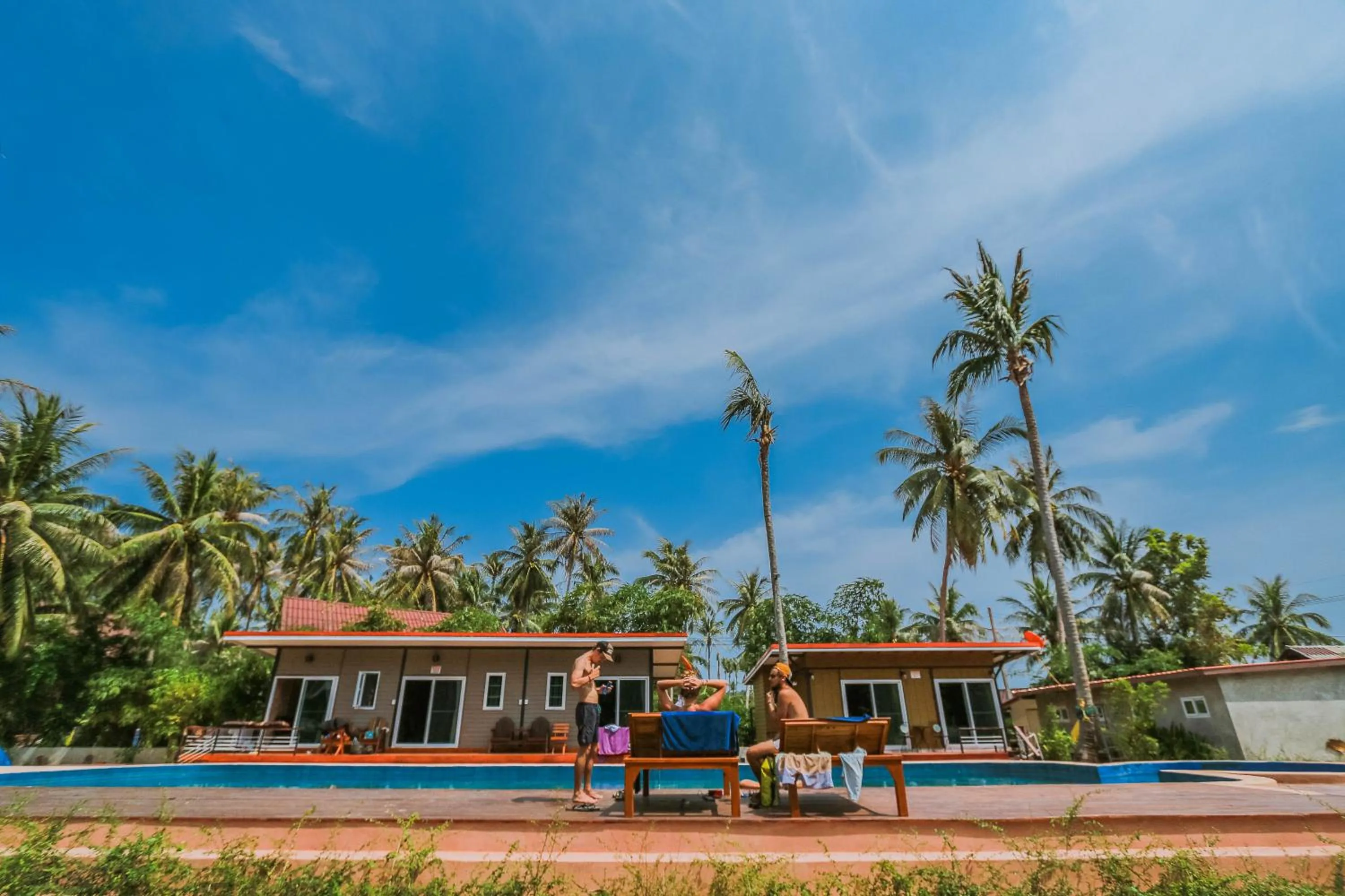 Swimming pool in The Ford SunSet Beach Resort