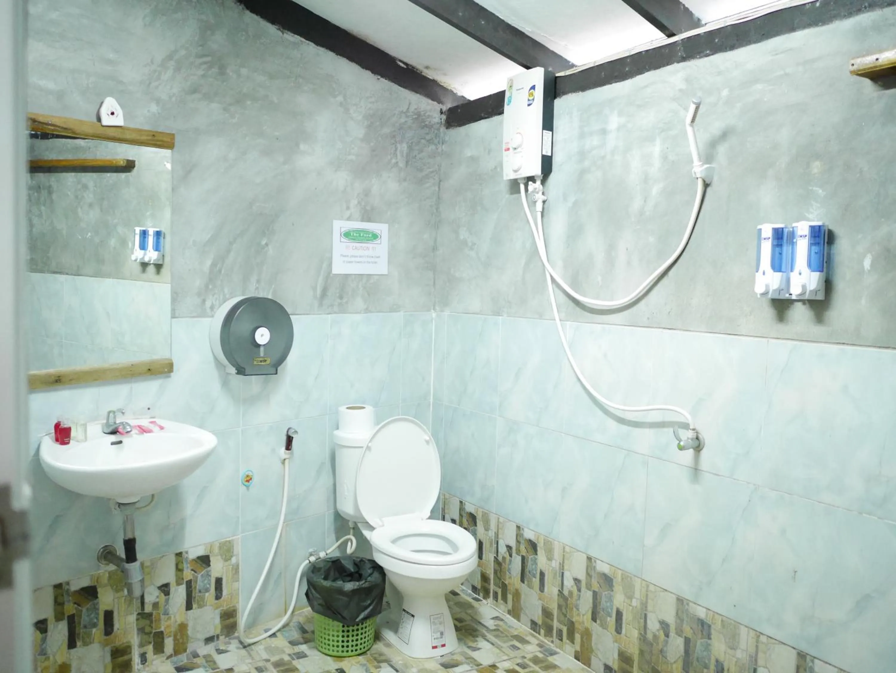 Shower in The Ford SunSet Beach Resort