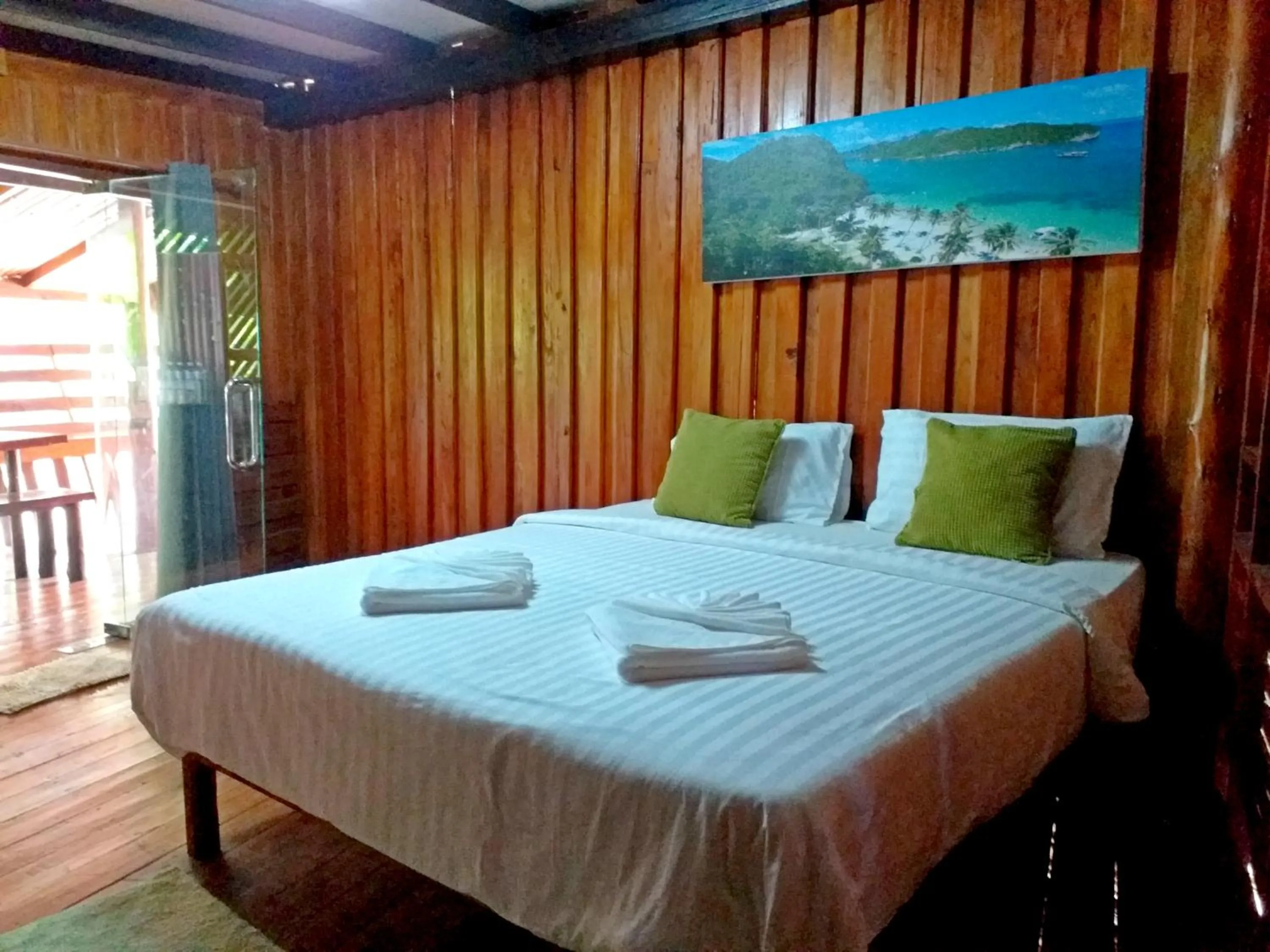 Bed in The Ford SunSet Beach Resort