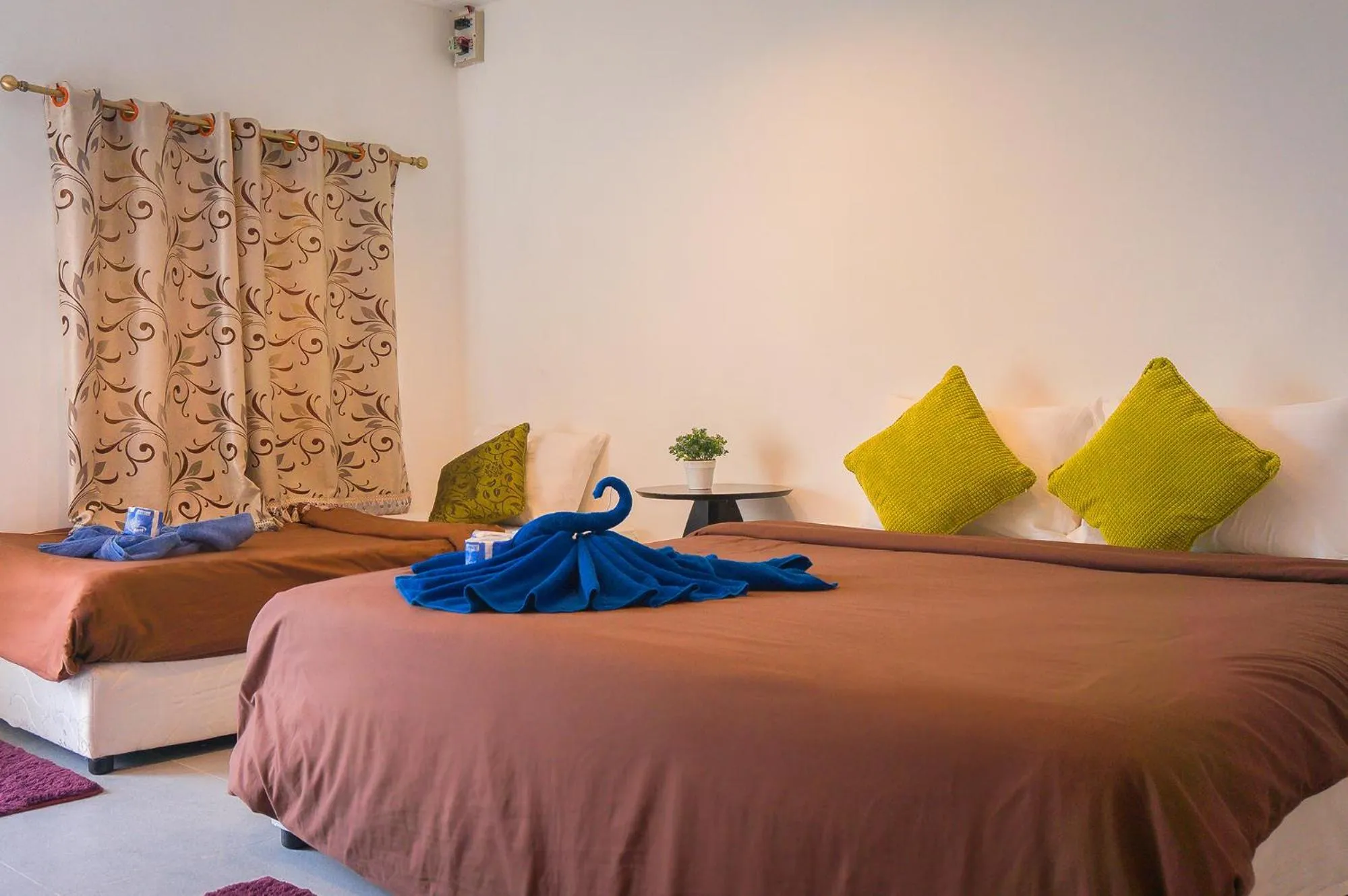 Bed in Pink Easy Homes Koh Phangan