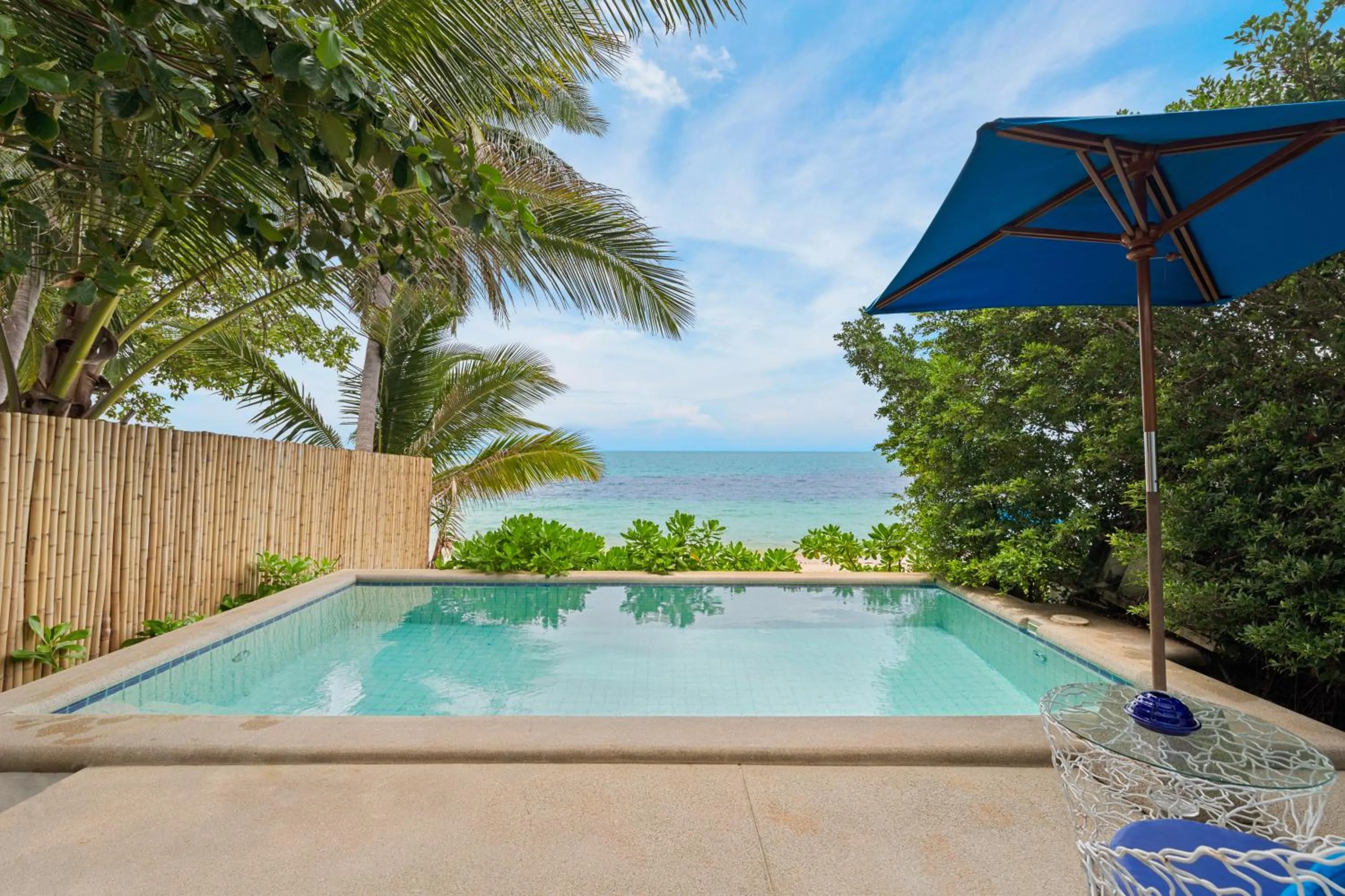 Pool view in La Perle Resort Koh Samui