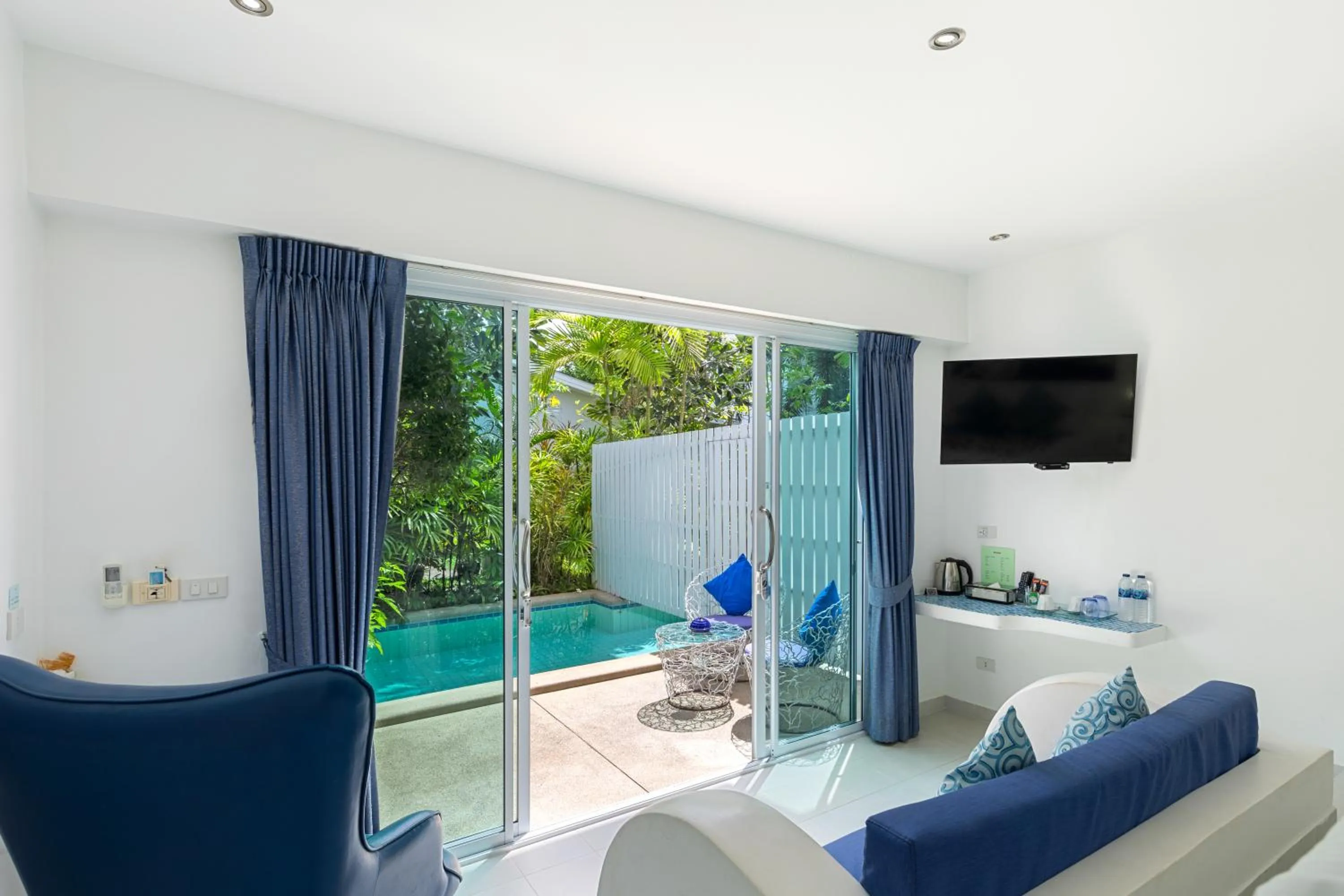 Bedroom in La Perle Resort Koh Samui