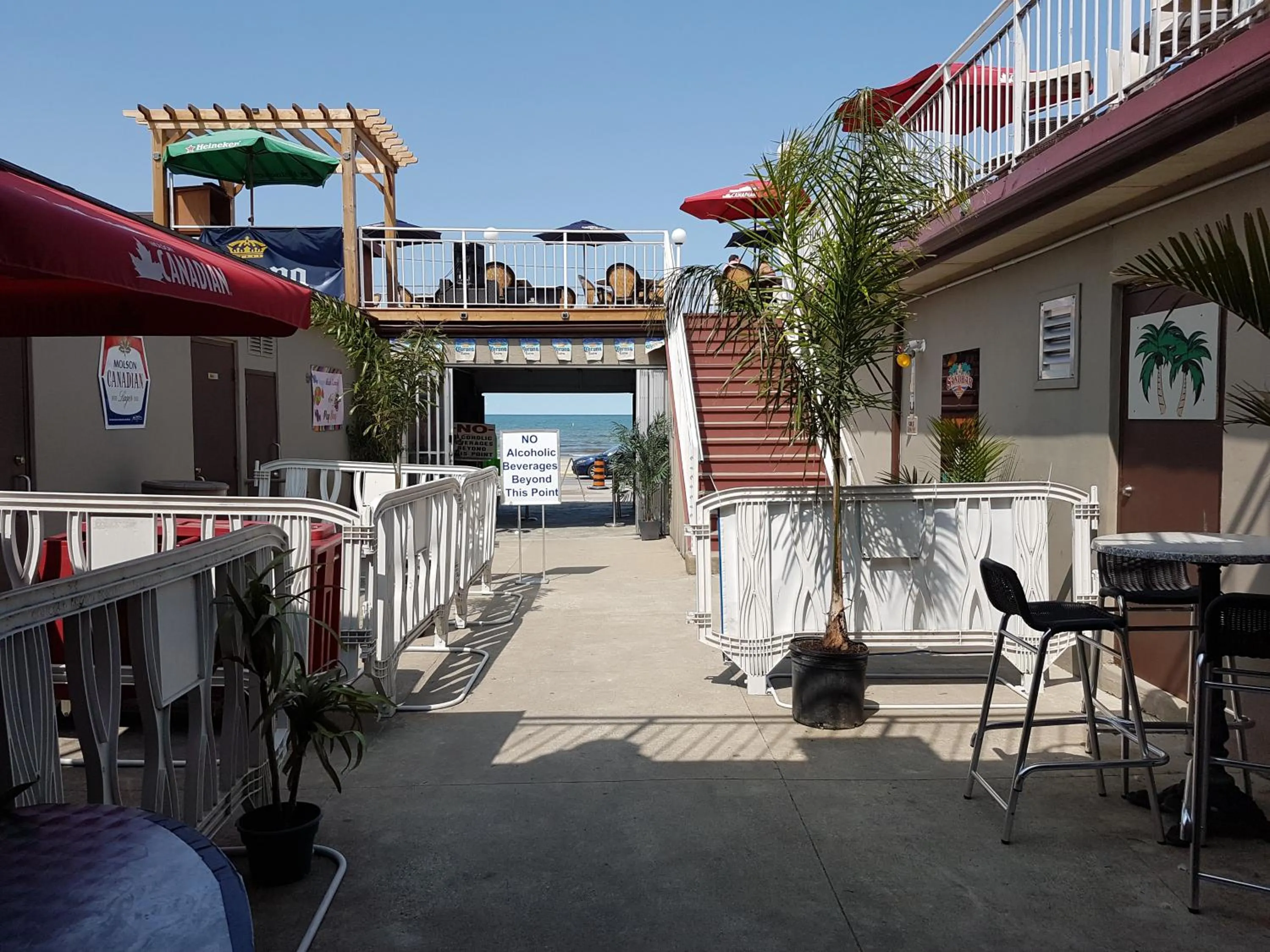 Beach in Lakeview Resort Motel