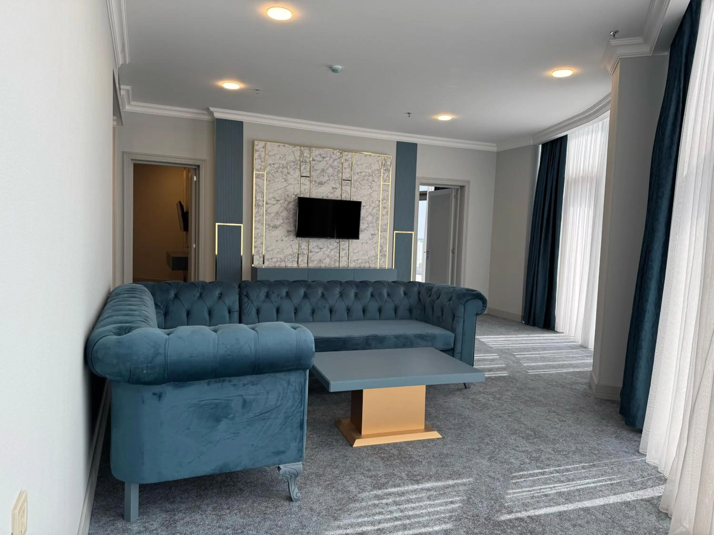 Living room in Titanik Baku