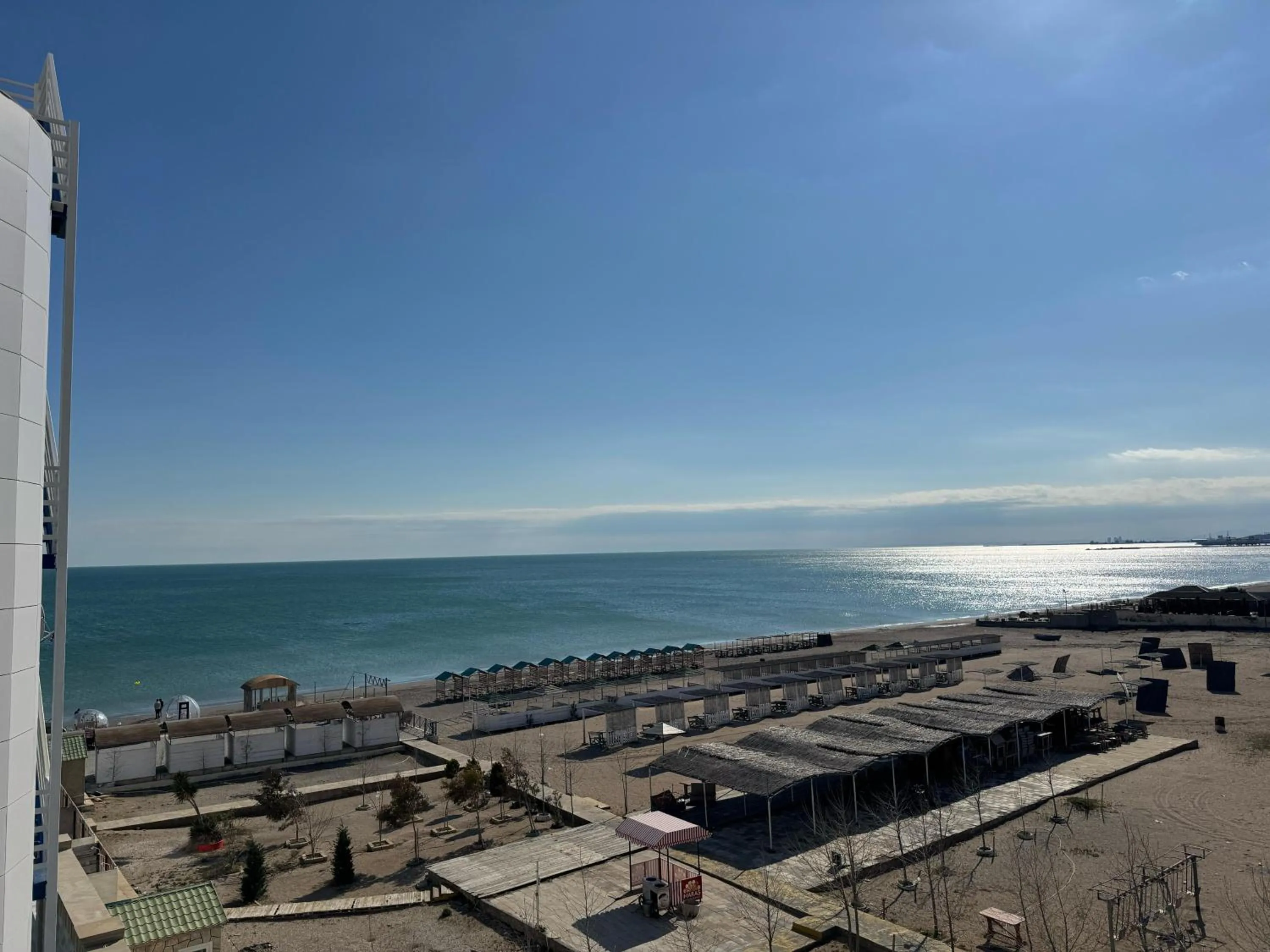 Sea view in Titanik Baku