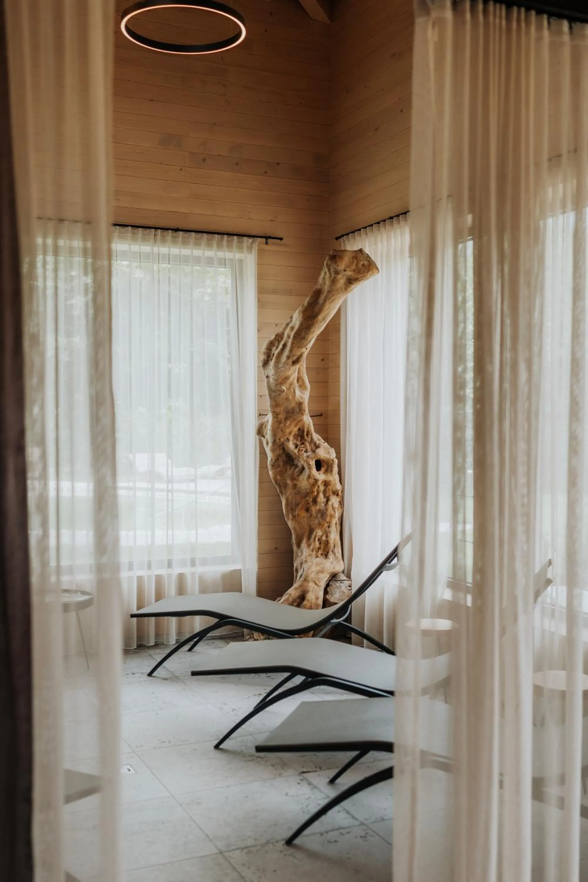 Sauna in IKUNA Naturresort