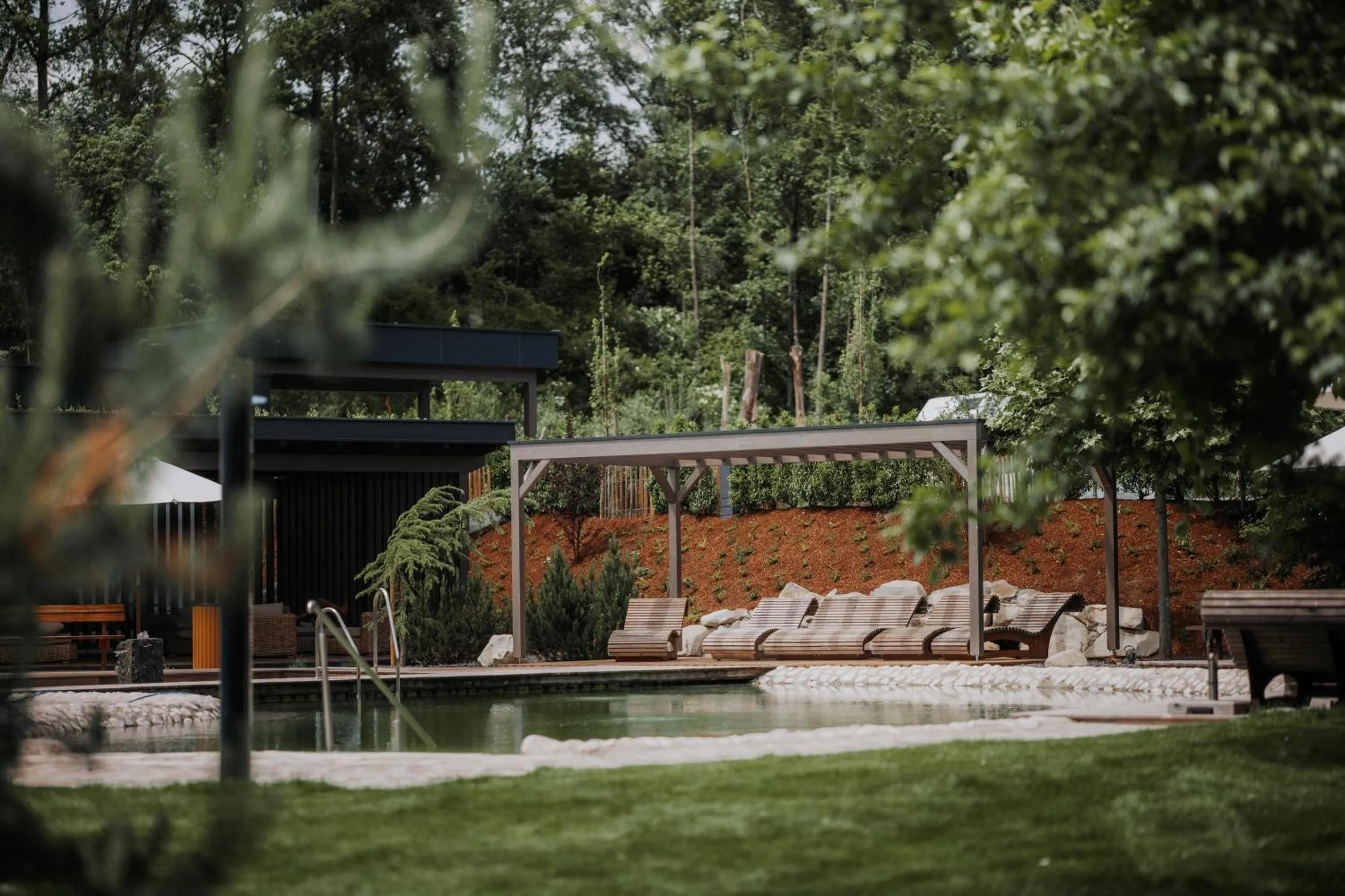 Pool view in IKUNA Naturresort